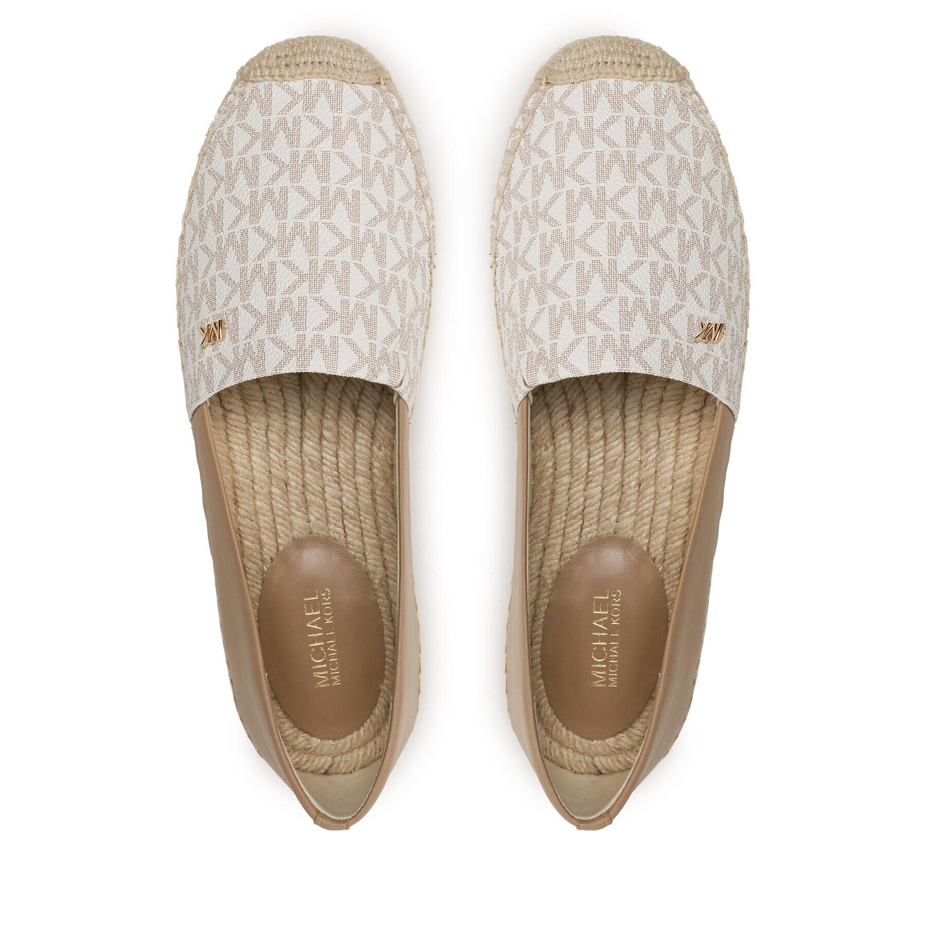 MICHAEL Michael Kors Espadrile Kendrick Slip On 40S2KNFP2B Bež - Pepit.si