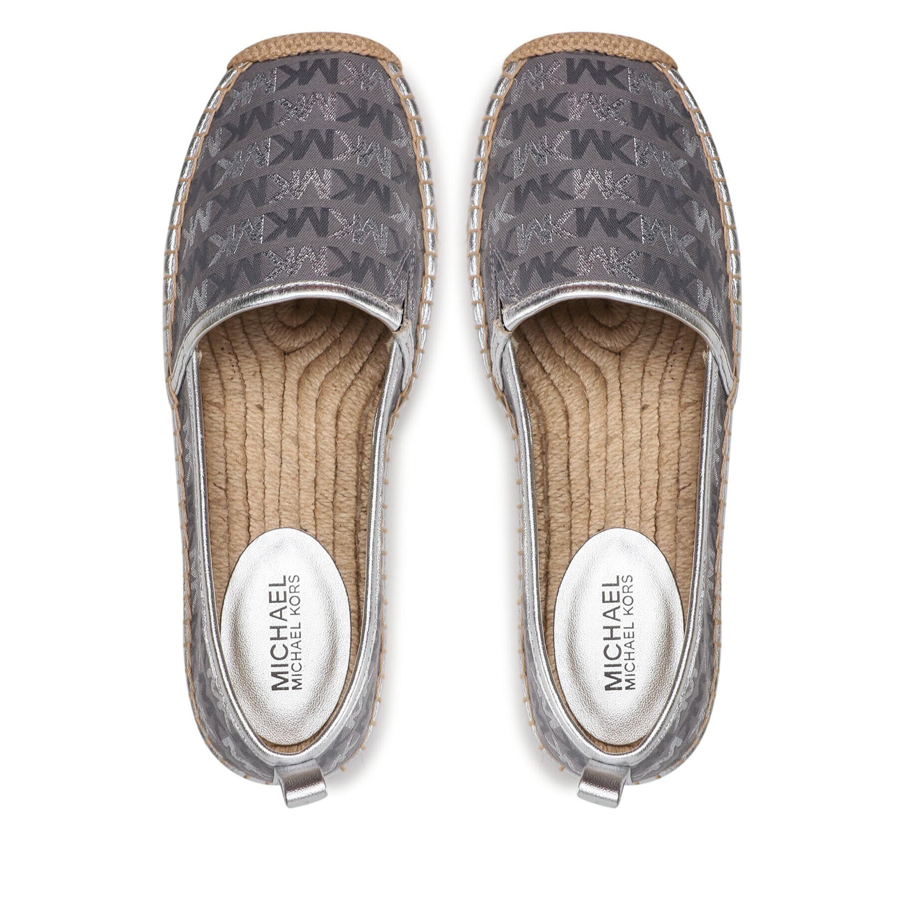 MICHAEL Michael Kors Espadrile Lenny Espadrille 40R2LNFP1Y Siva - Pepit.si