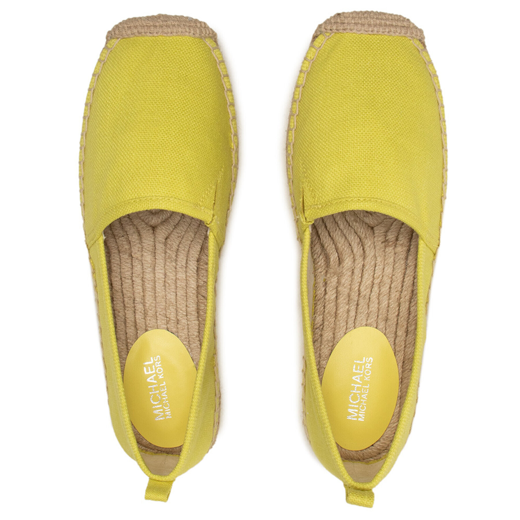 MICHAEL Michael Kors Espadrile Lenny Espadrille 40S1LNFP1D Rumena - Pepit.si