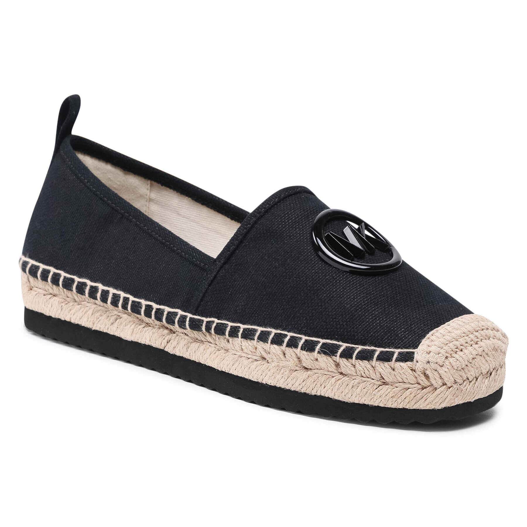 MICHAEL Michael Kors Espadrile Lenny Espadrille 40S1LNFP2D Črna - Pepit.si