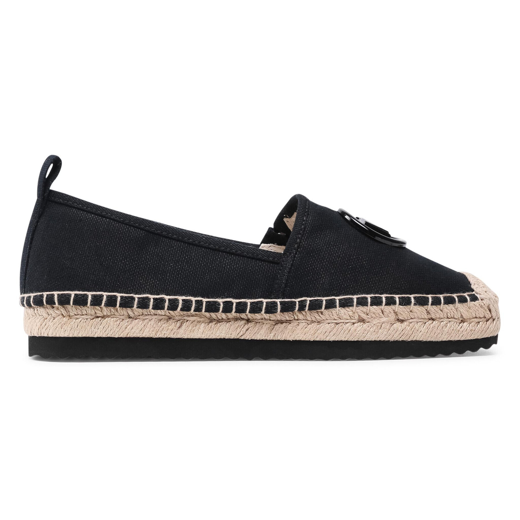 MICHAEL Michael Kors Espadrile Lenny Espadrille 40S1LNFP2D Črna - Pepit.si