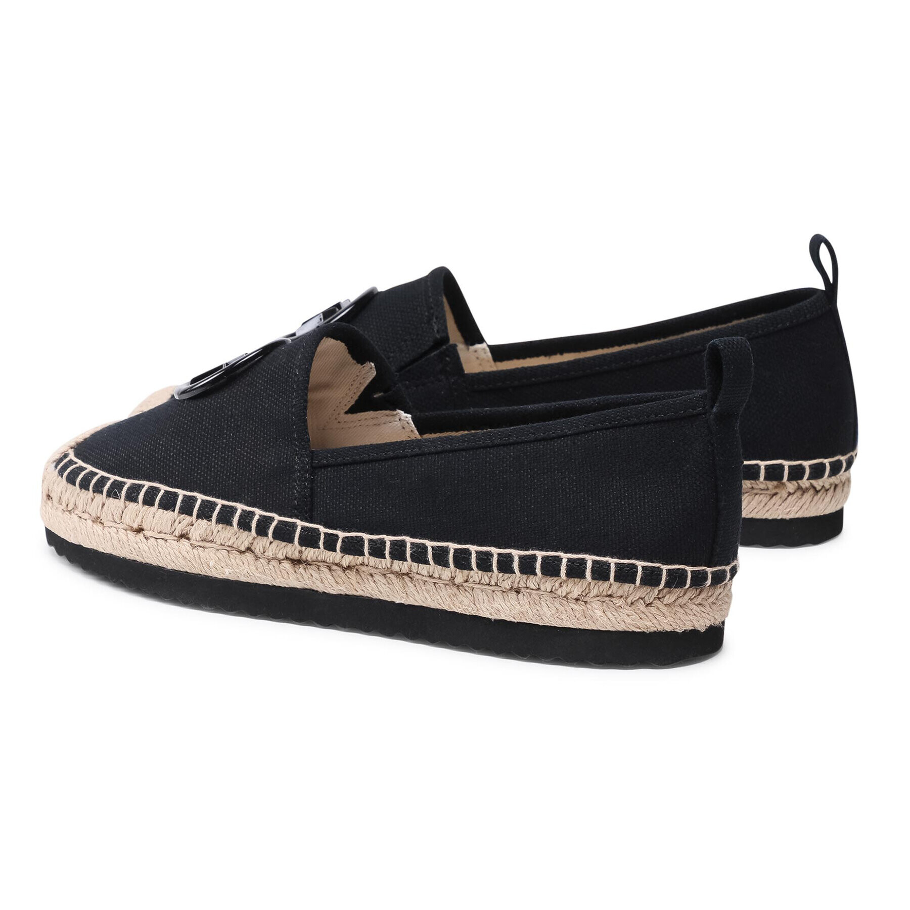 MICHAEL Michael Kors Espadrile Lenny Espadrille 40S1LNFP2D Črna - Pepit.si