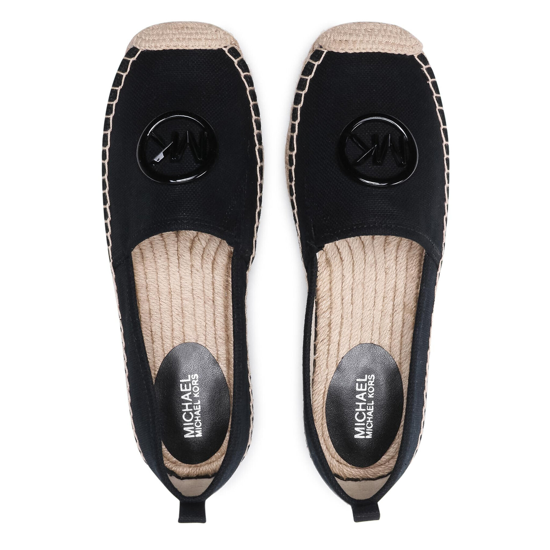 MICHAEL Michael Kors Espadrile Lenny Espadrille 40S1LNFP2D Črna - Pepit.si