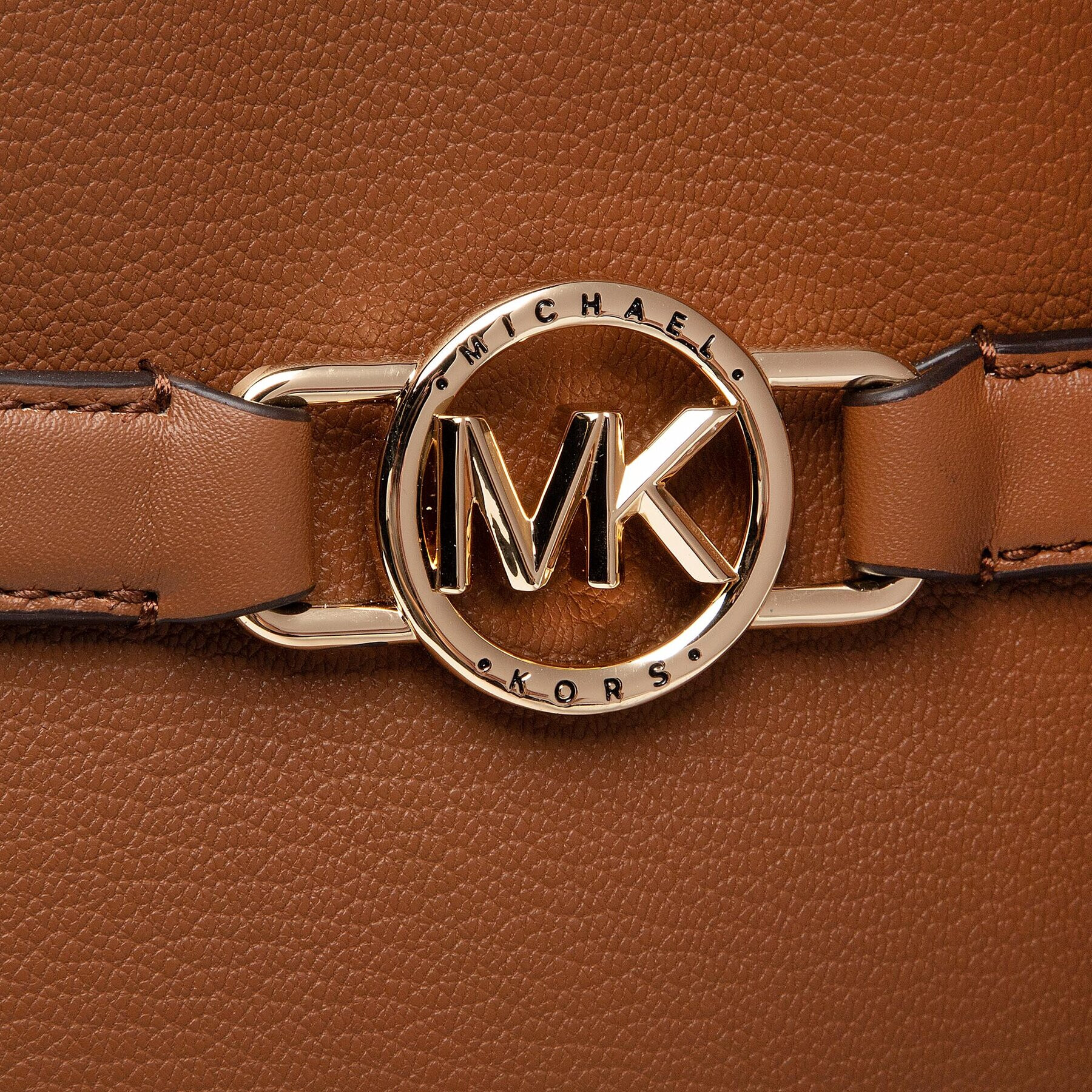 MICHAEL Michael Kors Ročna torba Angelina 30F2GAQT3L Rjava - Pepit.si