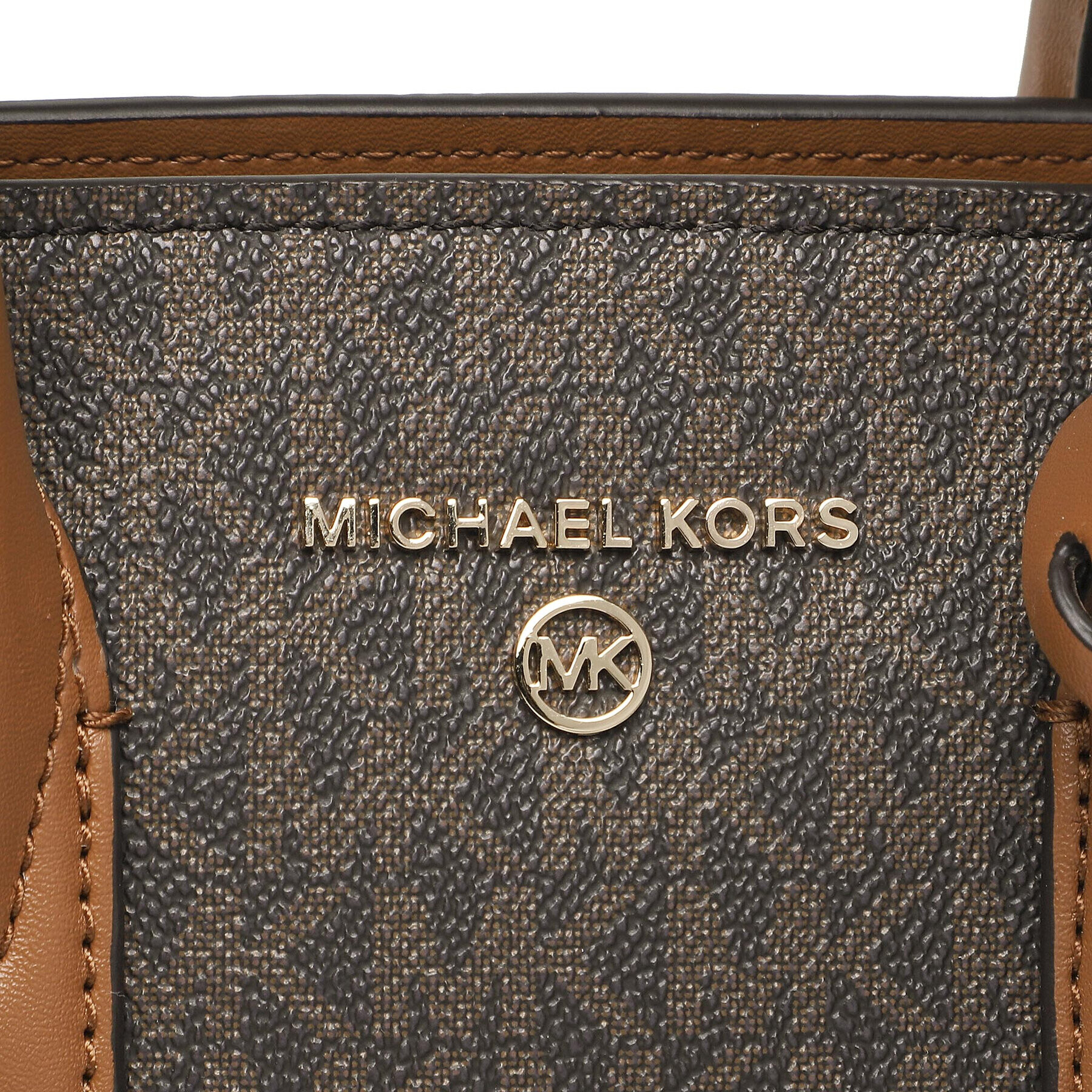 MICHAEL Michael Kors Ročna torba Avril 30H1G4VS5B Rjava - Pepit.si