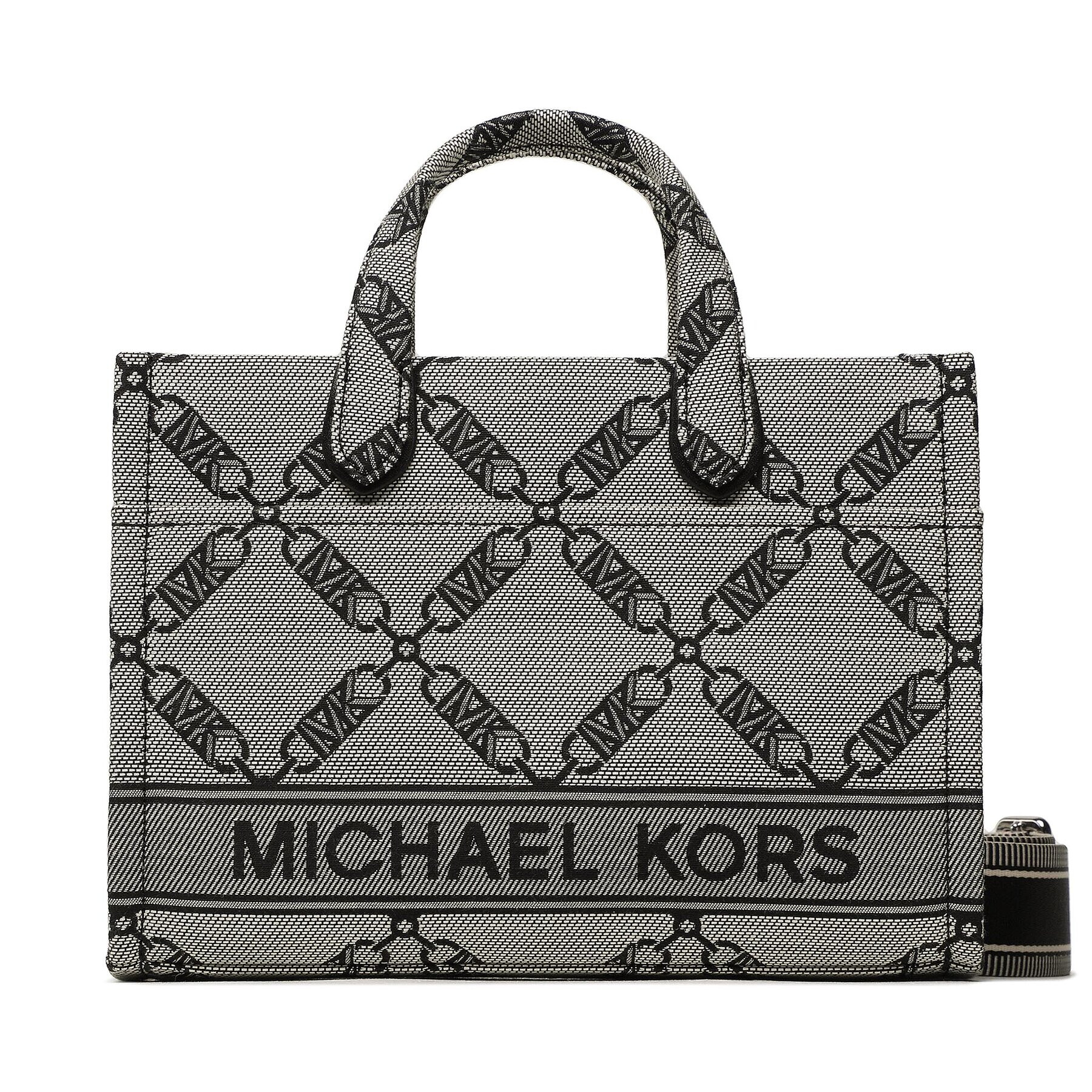 MICHAEL Michael Kors Ročna torba Gigi 30S3S3GM5J Siva - Pepit.si