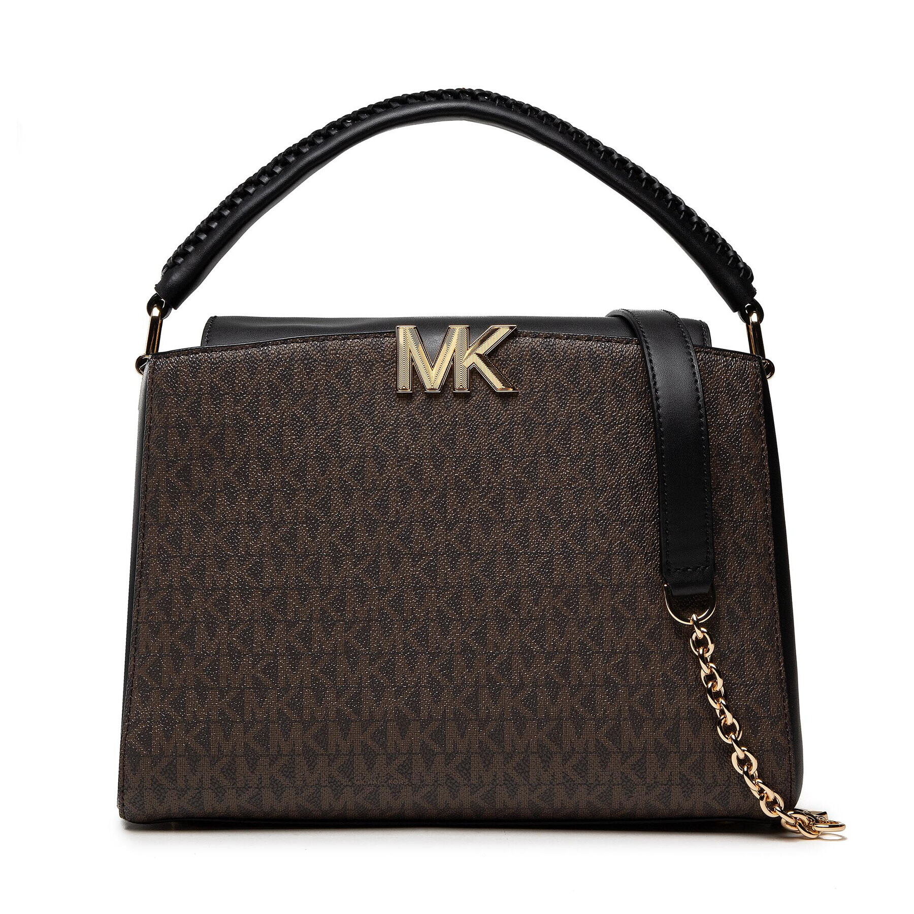 MICHAEL Michael Kors Ročna torba Karlie 30F1GCDS2B Rjava - Pepit.si