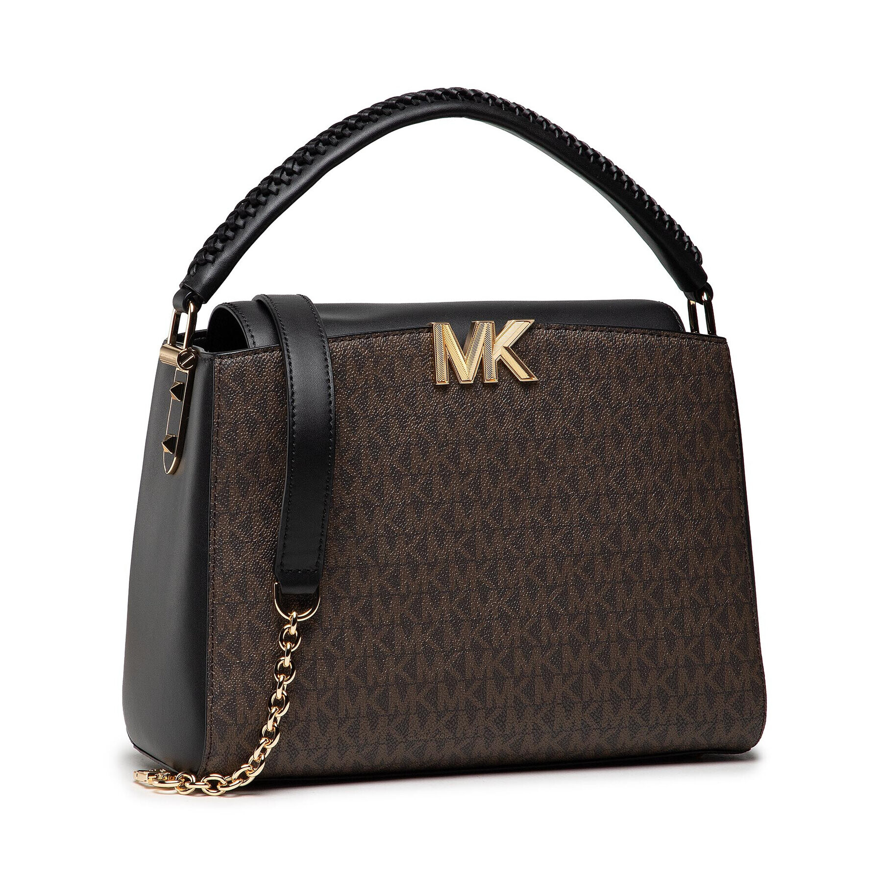 MICHAEL Michael Kors Ročna torba Karlie 30F1GCDS2B Rjava - Pepit.si