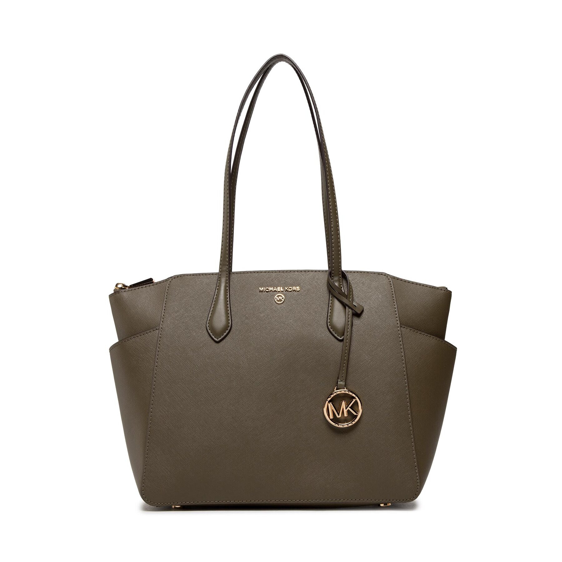 MICHAEL Michael Kors Ročna torba Marilyn 30S2G6AT2L Zelena - Pepit.si