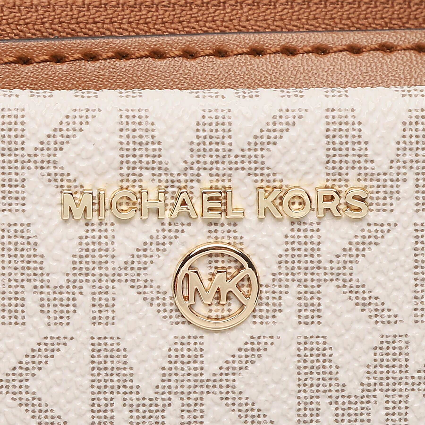 MICHAEL Michael Kors Ročna torba Marilyn 32F2G6AC1B Écru - Pepit.si