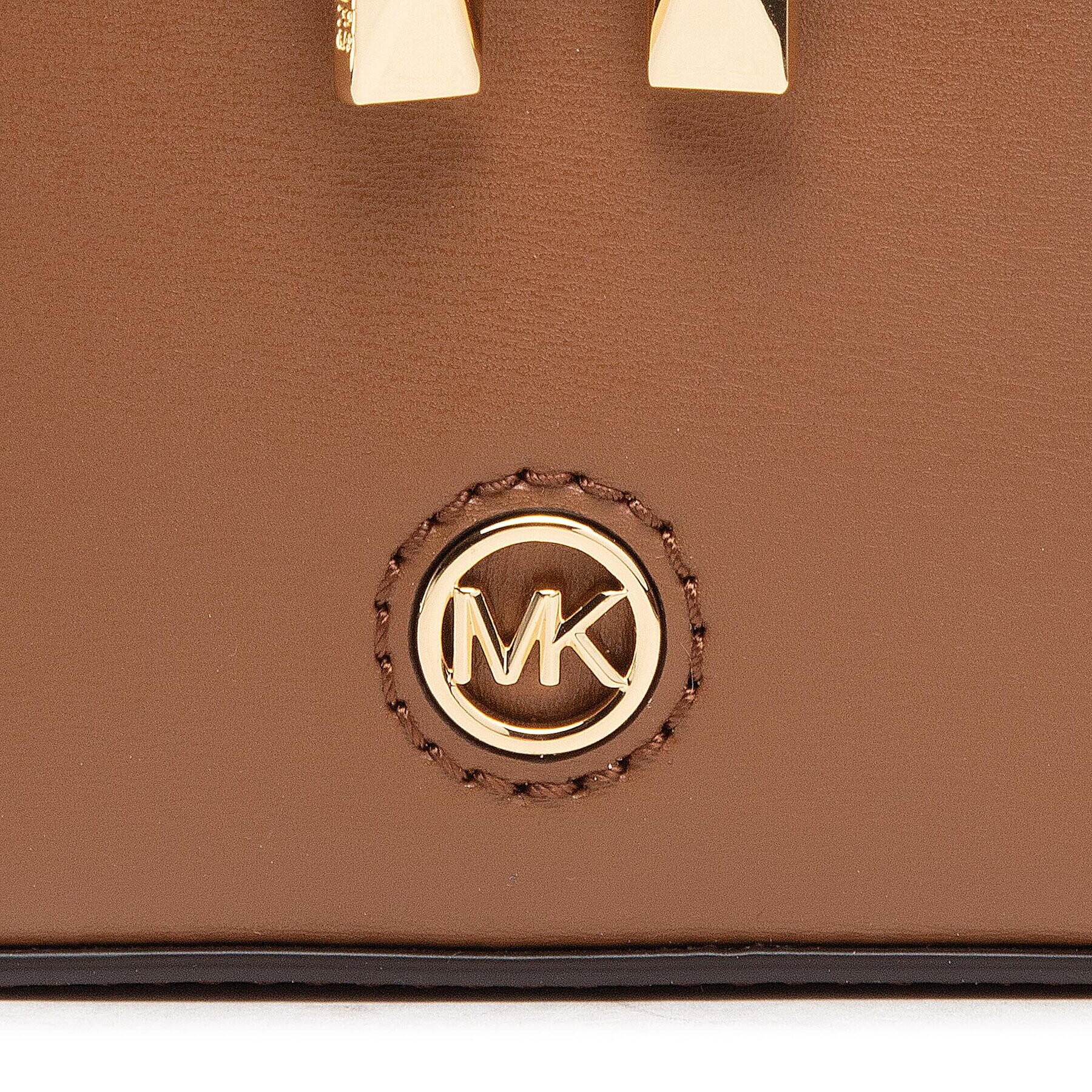 MICHAEL Michael Kors Ročna torba Mk Charm 32F2G3BC5L Rjava - Pepit.si