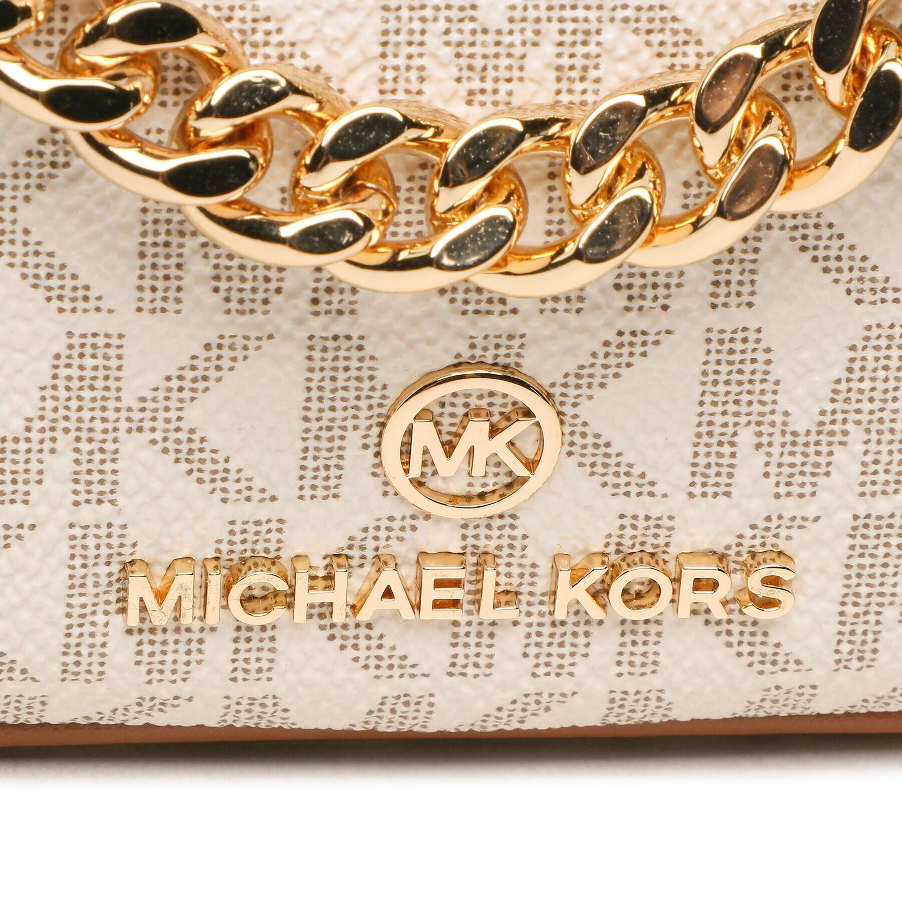 MICHAEL Michael Kors Ročna torba Piper 32F2GP1C1B Bež - Pepit.si