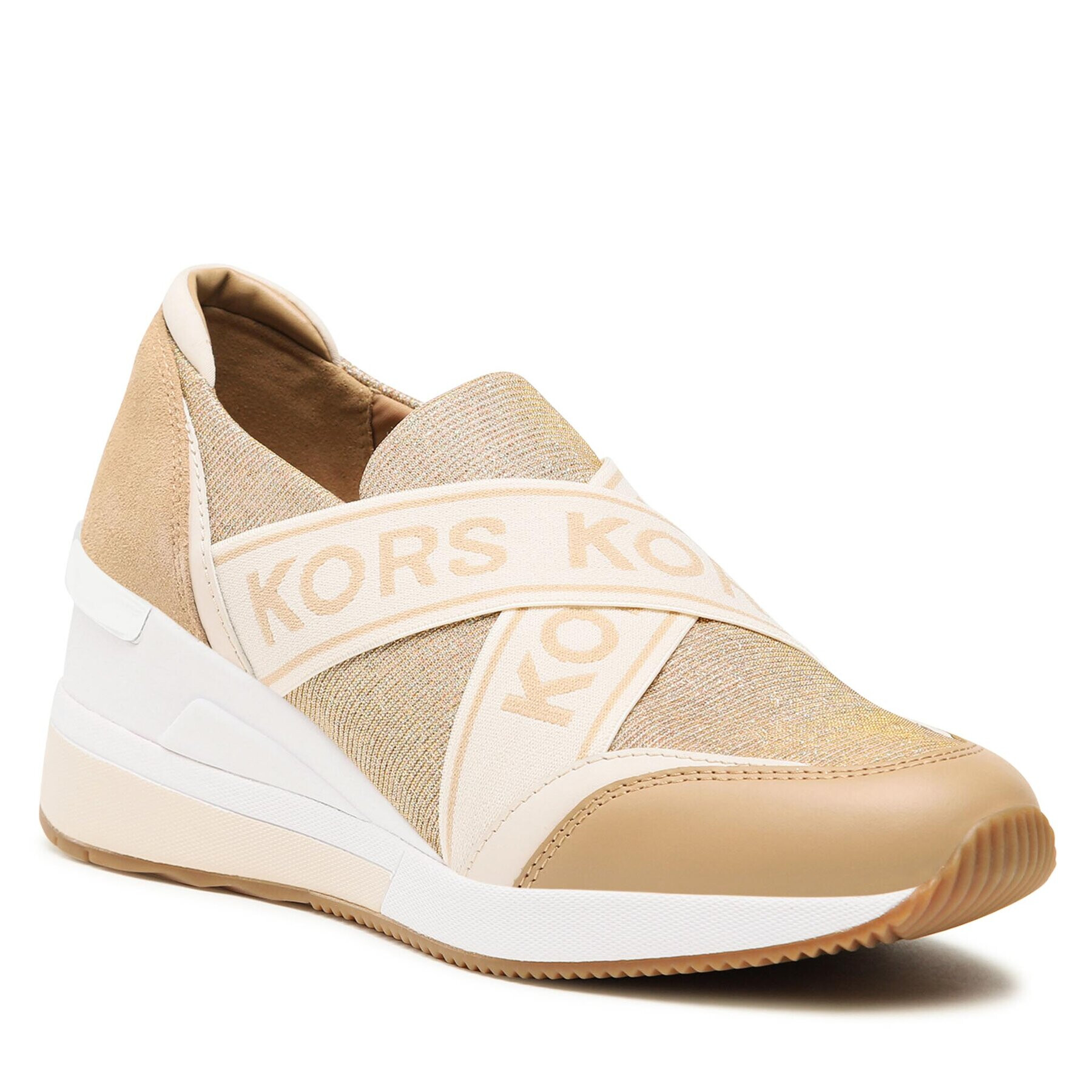 MICHAEL Michael Kors Superge Geena Slip On Trainer 43F3GNFP2D Rjava - Pepit.si