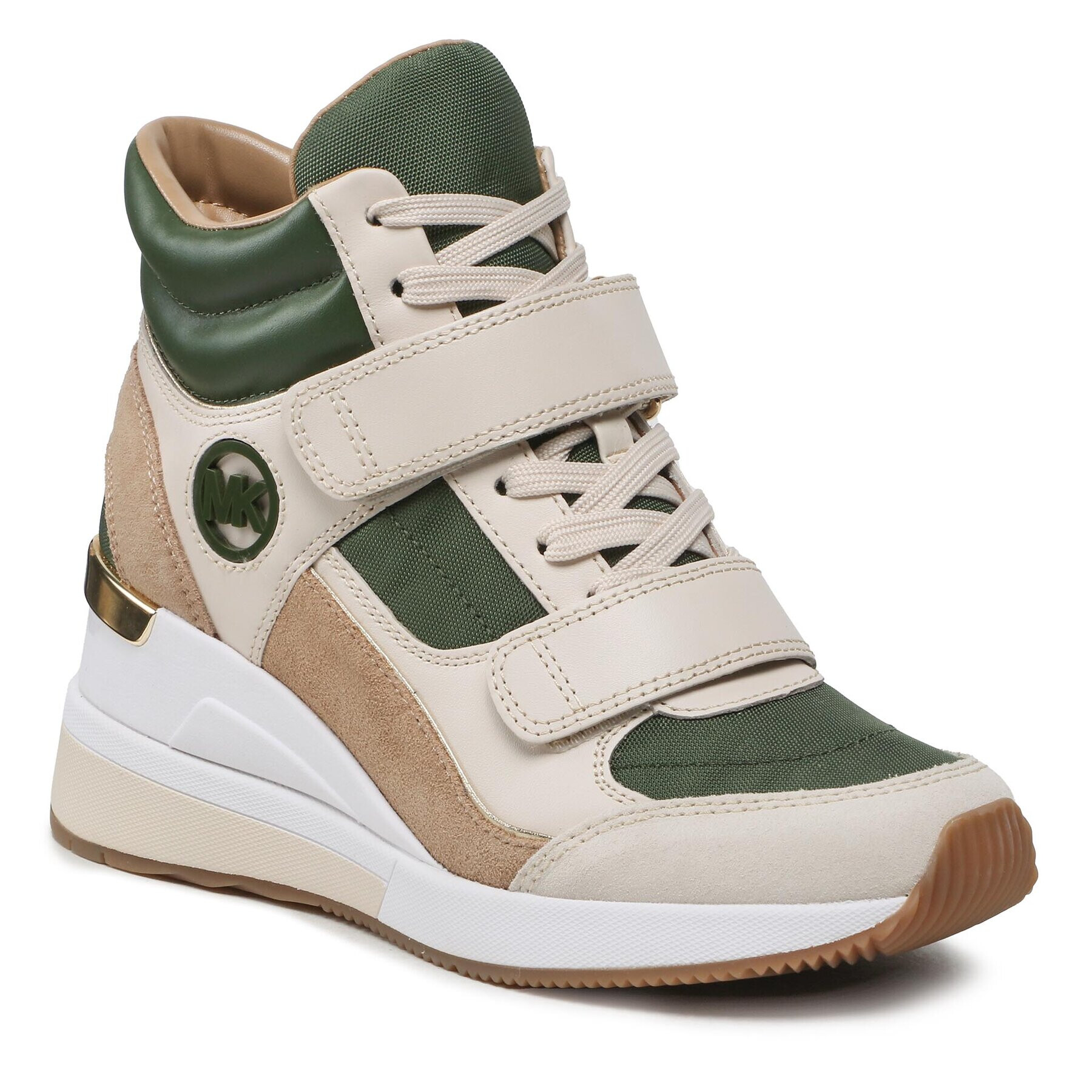 MICHAEL Michael Kors Superge Gentry High Top 43F3GYFE2D Bež - Pepit.si