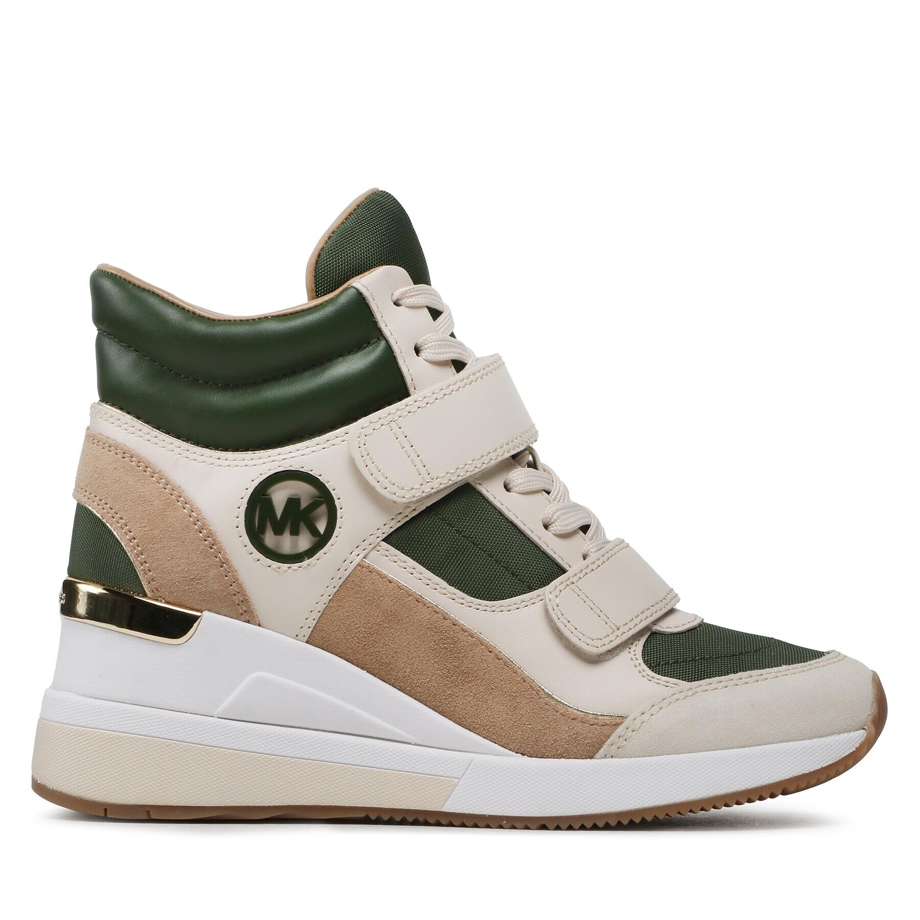 MICHAEL Michael Kors Superge Gentry High Top 43F3GYFE2D Bež - Pepit.si