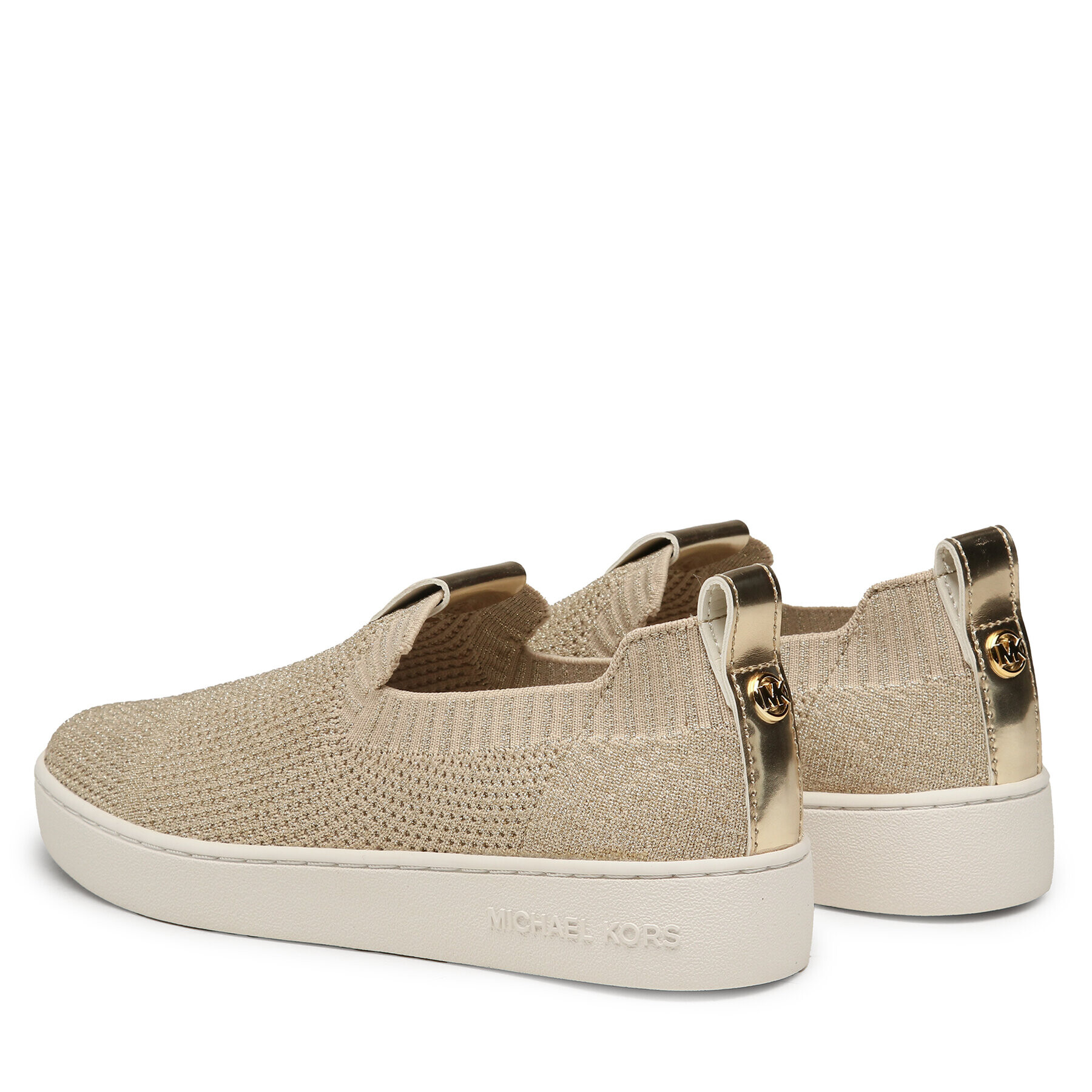 MICHAEL Michael Kors Superge Juno Knit Slip On 43R3JUFSAM Zlata - Pepit.si