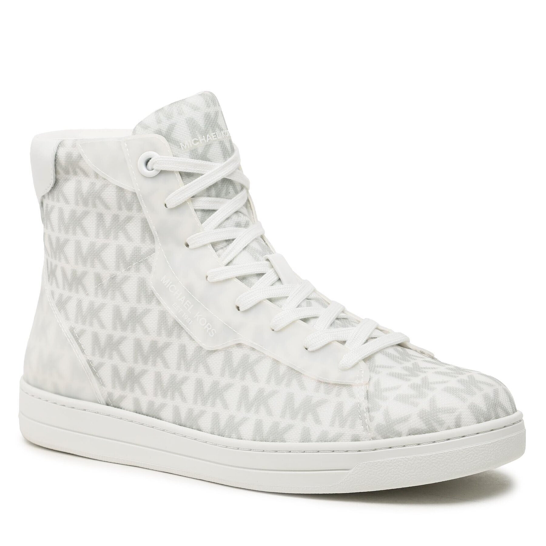 MICHAEL Michael Kors Superge Keating High Top 42S3KEFP5D Bela - Pepit.si