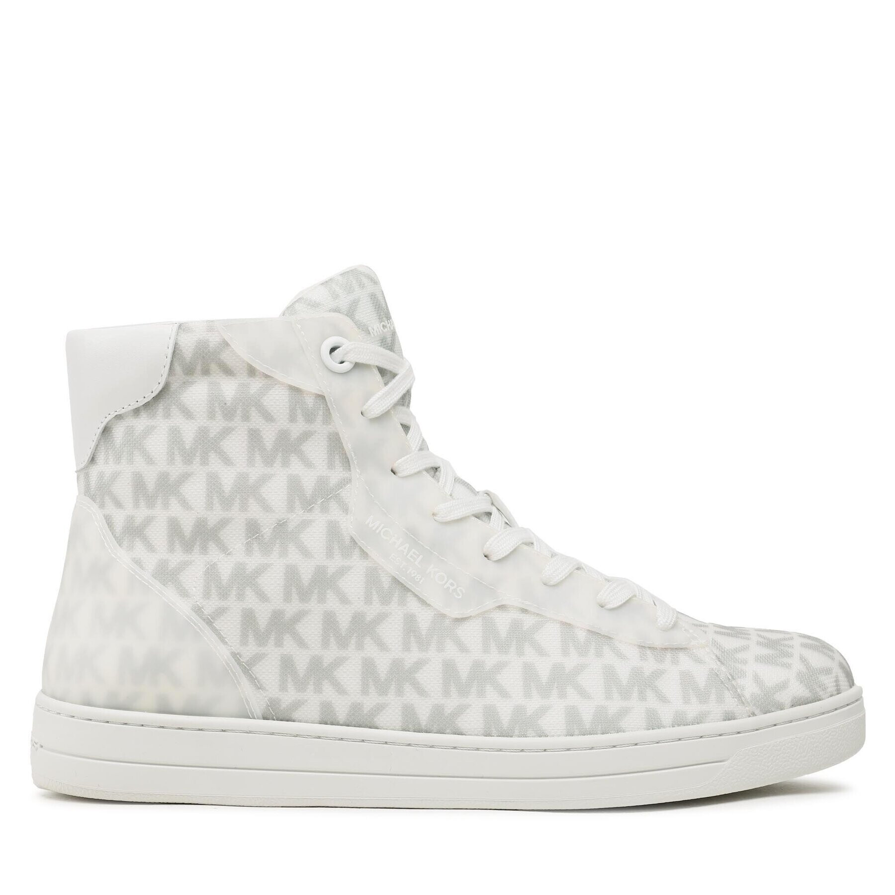 MICHAEL Michael Kors Superge Keating High Top 42S3KEFP5D Bela - Pepit.si