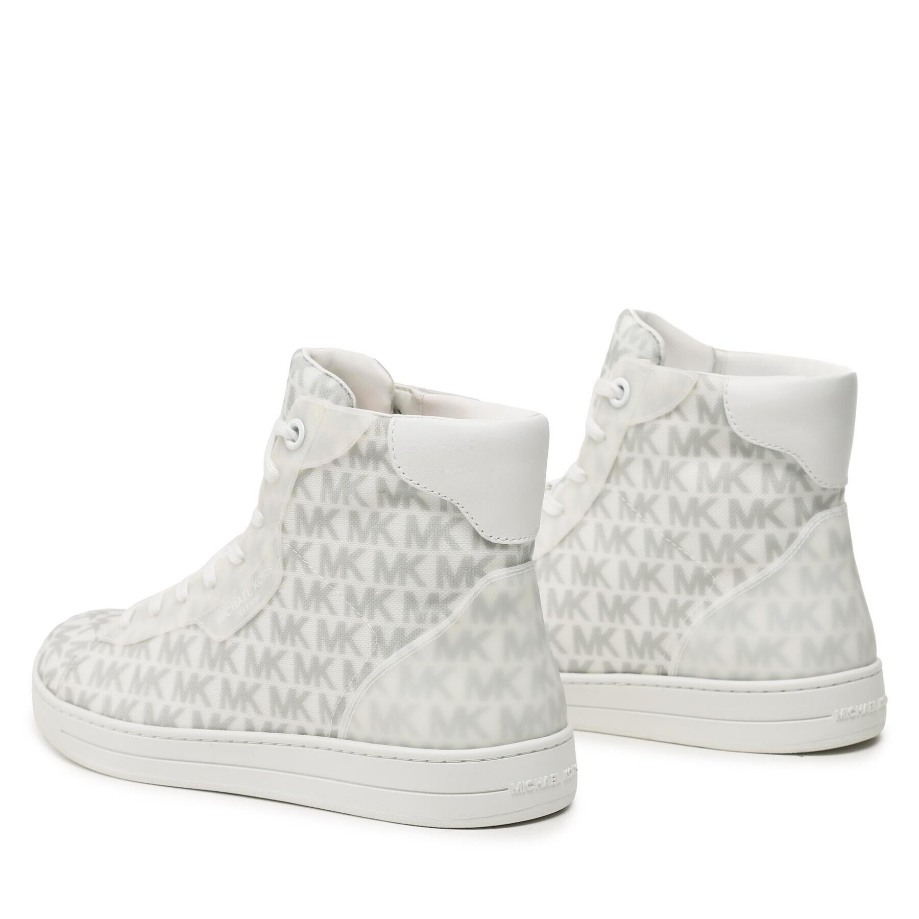 MICHAEL Michael Kors Superge Keating High Top 42S3KEFP5D Bela - Pepit.si