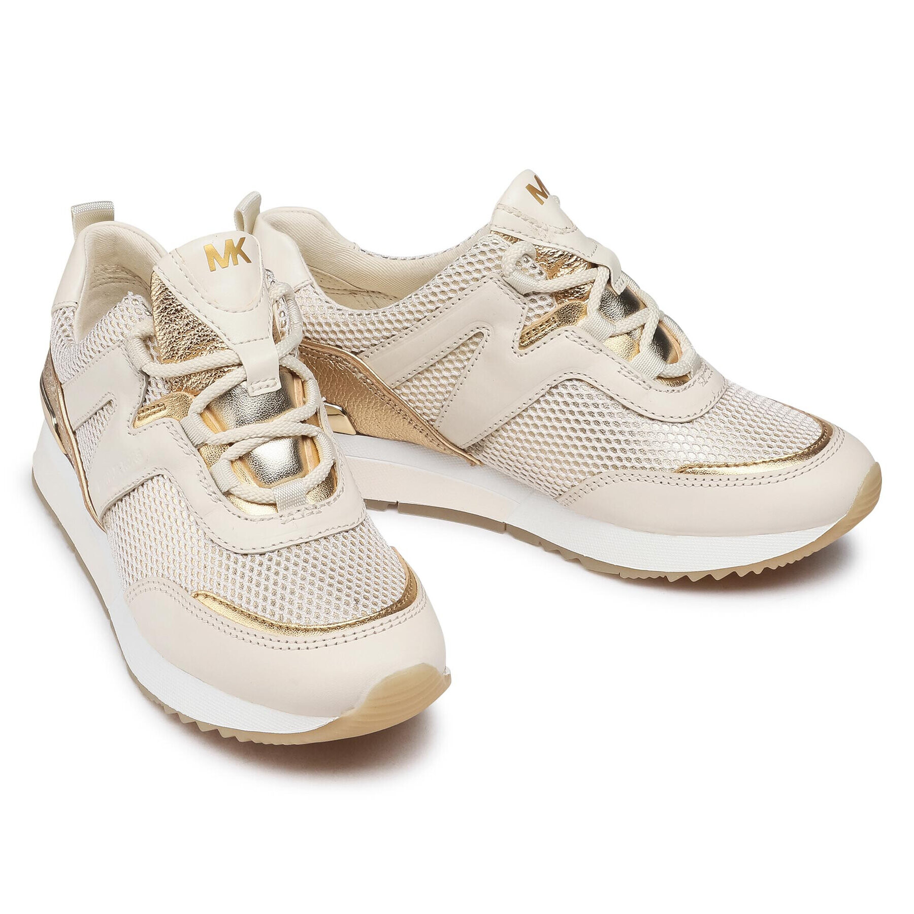 MICHAEL Michael Kors Superge Pippin Trainer 43R1PIFS2M Bež - Pepit.si