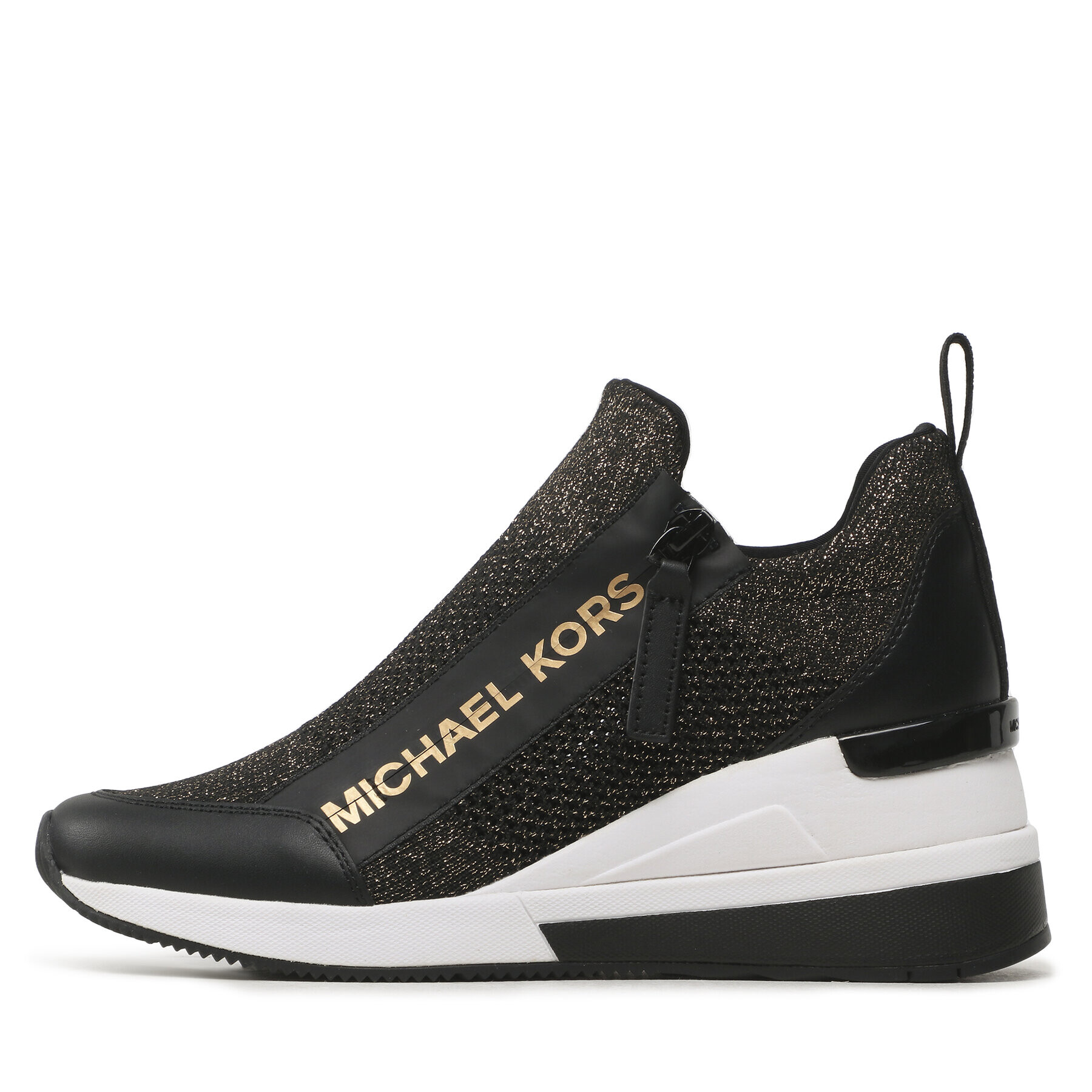 MICHAEL Michael Kors Superge Willis Wedge Trainer 43F3WIFS1M Črna - Pepit.si