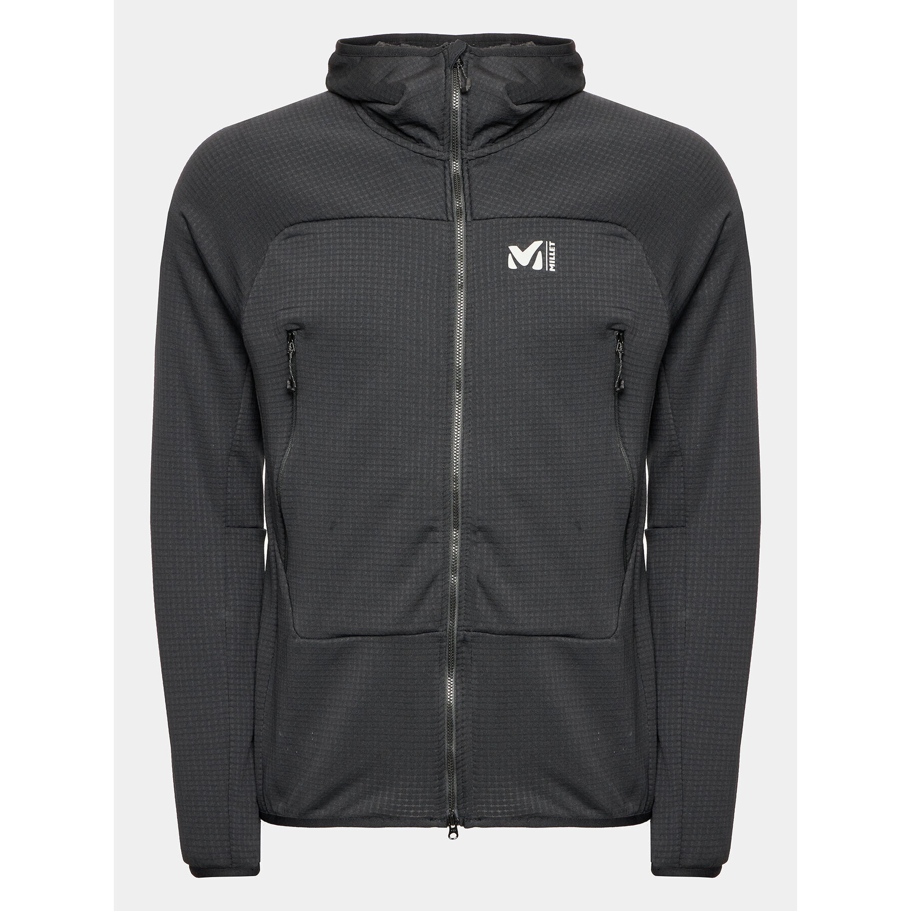 Millet Jopa Fusion Grid Hoodie M Miv9024 Črna Active Fit - Pepit.si