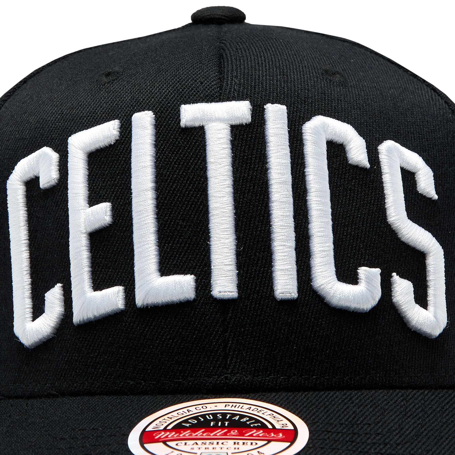 Mitchell & Ness Kapa s šiltom Boston Celtics 6HSSFH21HW009 Črna - Pepit.si