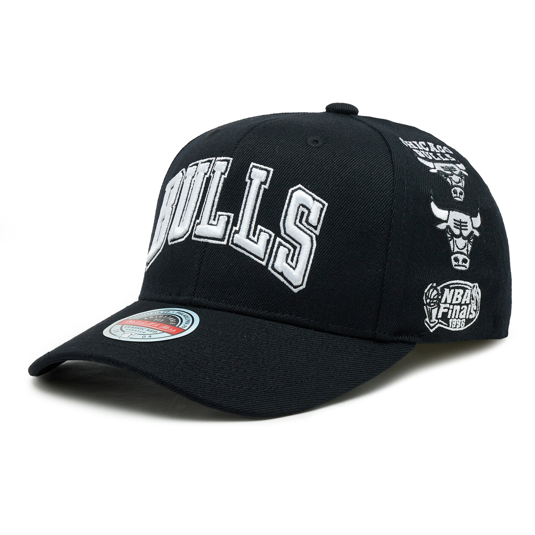 Mitchell & Ness Kapa s šiltom Chicago Bulls 6HSSFH21HW009 Črna - Pepit.si