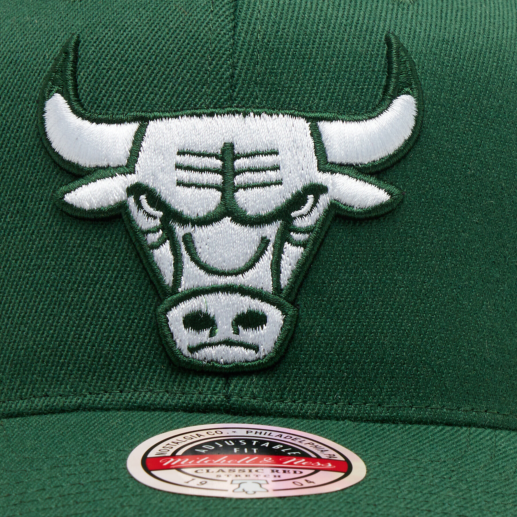 Mitchell & Ness Kapa s šiltom Chicago Bulls 6HSSINTL974 Zelena - Pepit.si