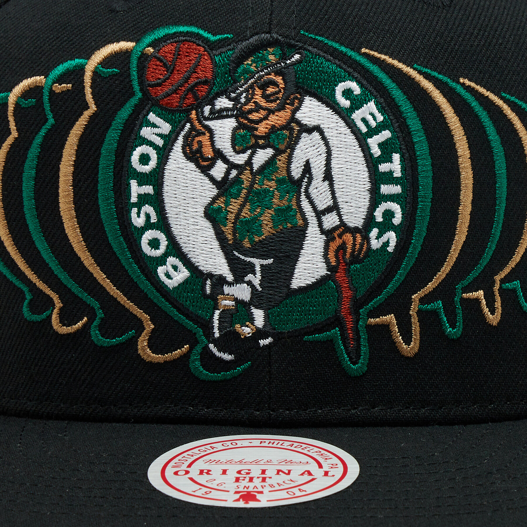 Mitchell & Ness Kapa s šiltom HHSS5344 Črna - Pepit.si