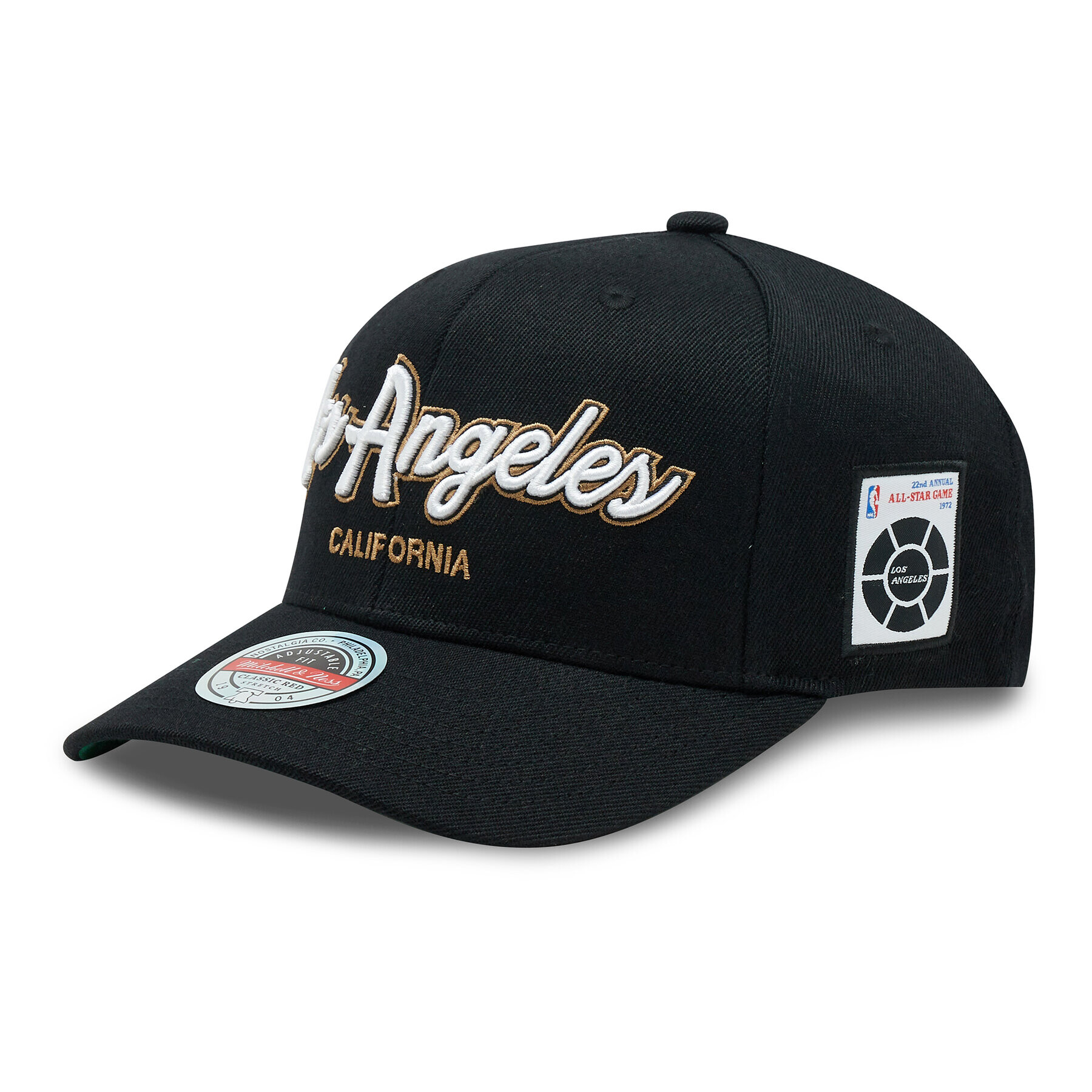 Mitchell & Ness Kapa s šiltom Los Angeles Lakers 6HSSHATS-040 Črna - Pepit.si