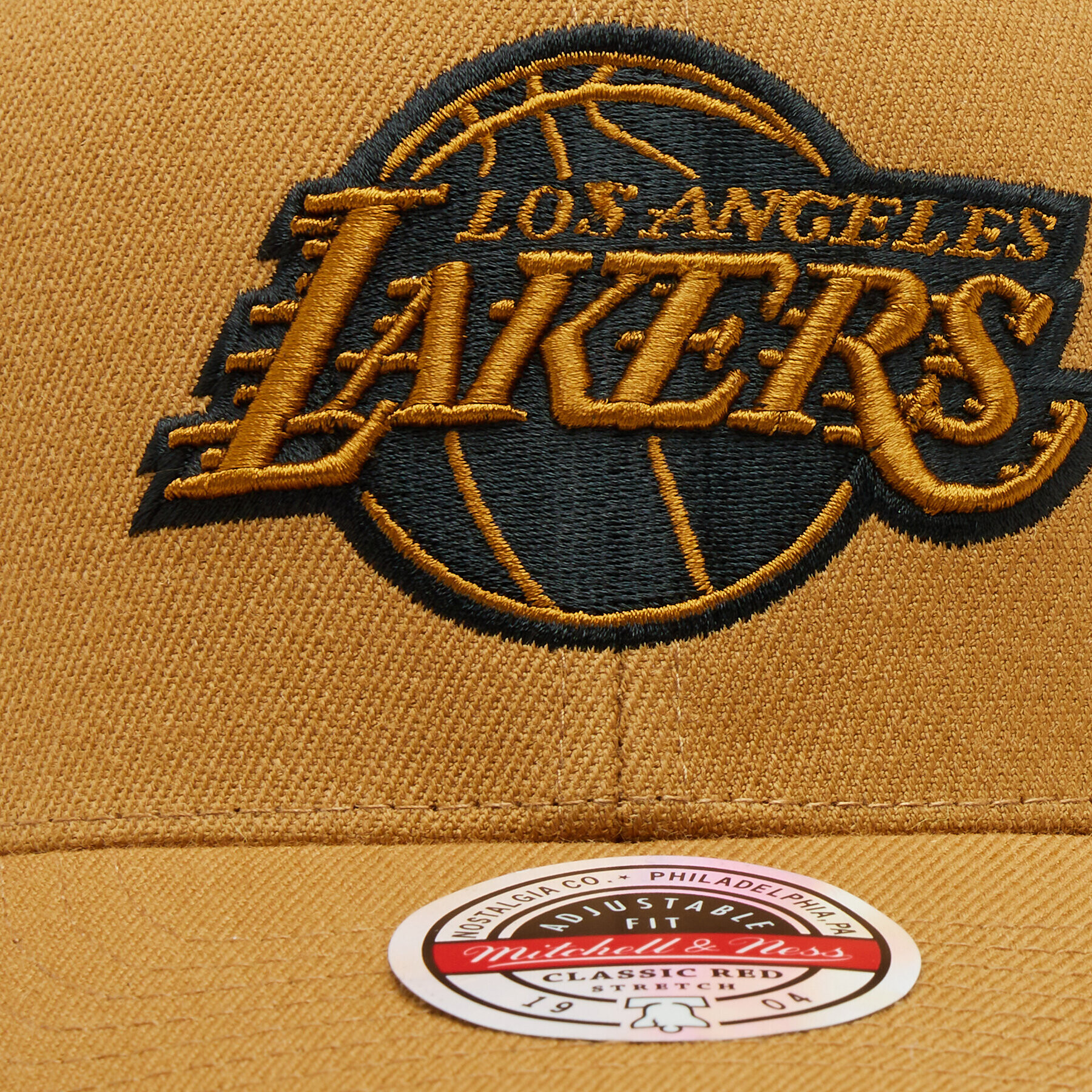 Mitchell & Ness Kapa s šiltom Los Angeles Lakers 6HSSINTL980 Bež - Pepit.si