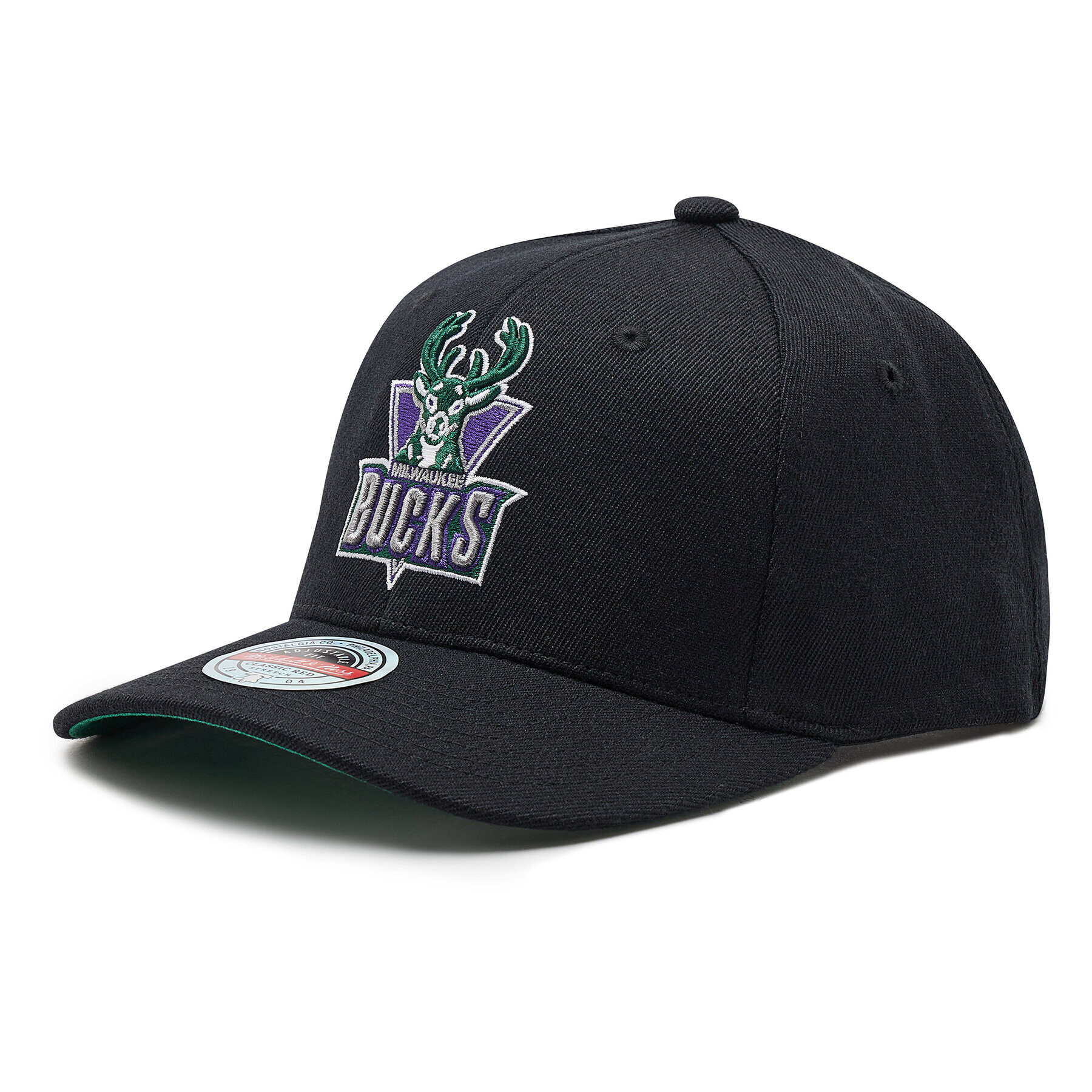 Mitchell & Ness Kapa s šiltom Milwaukee Bucks HHSSINTL102 Črna - Pepit.si