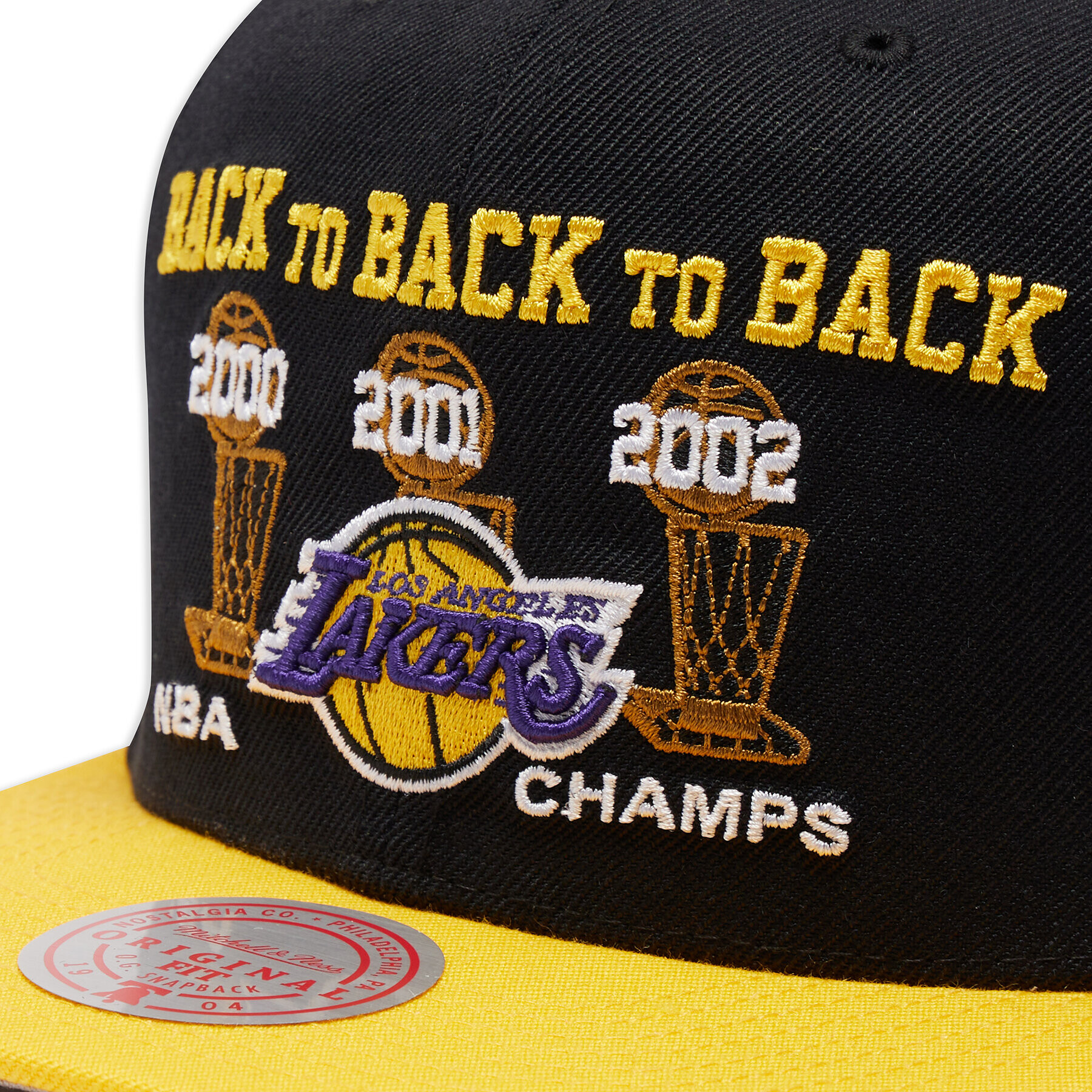 Mitchell & Ness Kapa s šiltom NBA Lakers Champs HHSS4196 Črna - Pepit.si