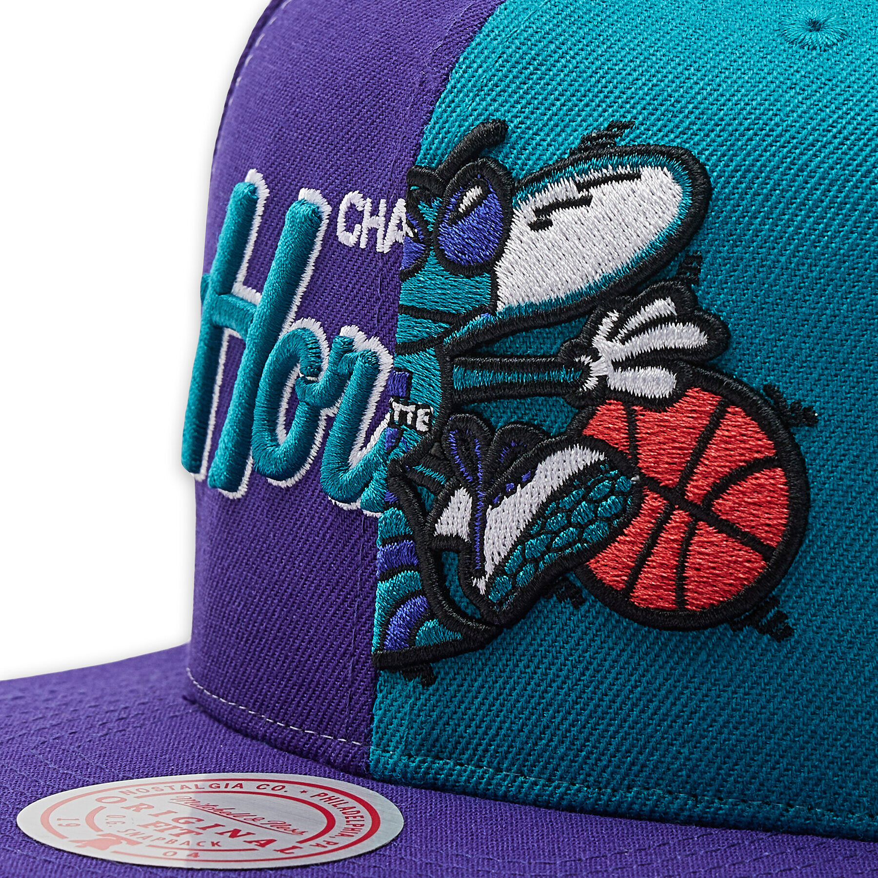 Mitchell & Ness Kapa s šiltom NBA Split Crown HHSS4321 Vijolična - Pepit.si