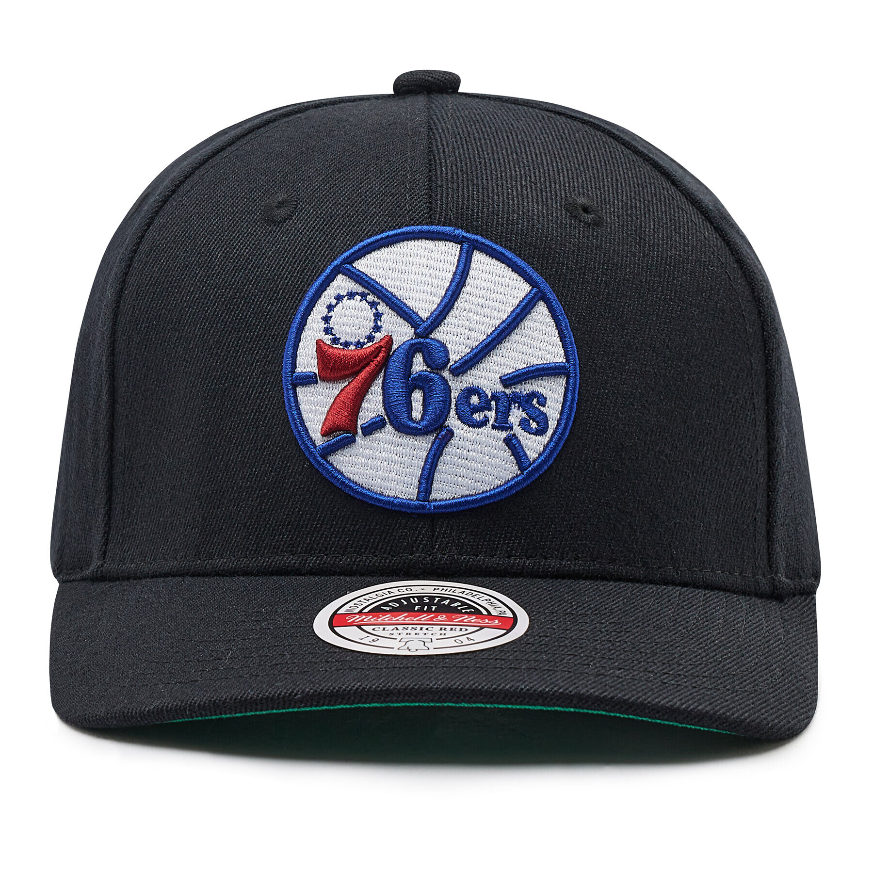 Mitchell & Ness Kapa s šiltom Philadelphia 76ers HHSSINTL102 Črna - Pepit.si