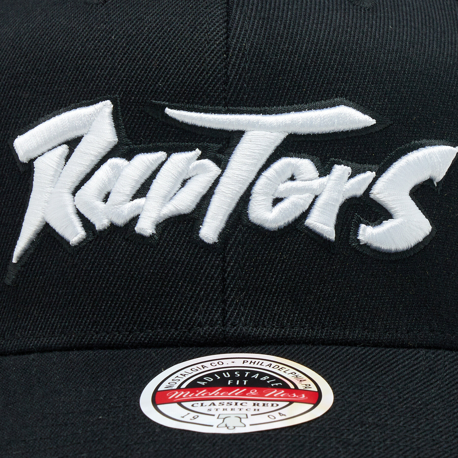 Mitchell & Ness Kapa s šiltom Toronto Raptors 6HSSFH21HW009 Črna - Pepit.si