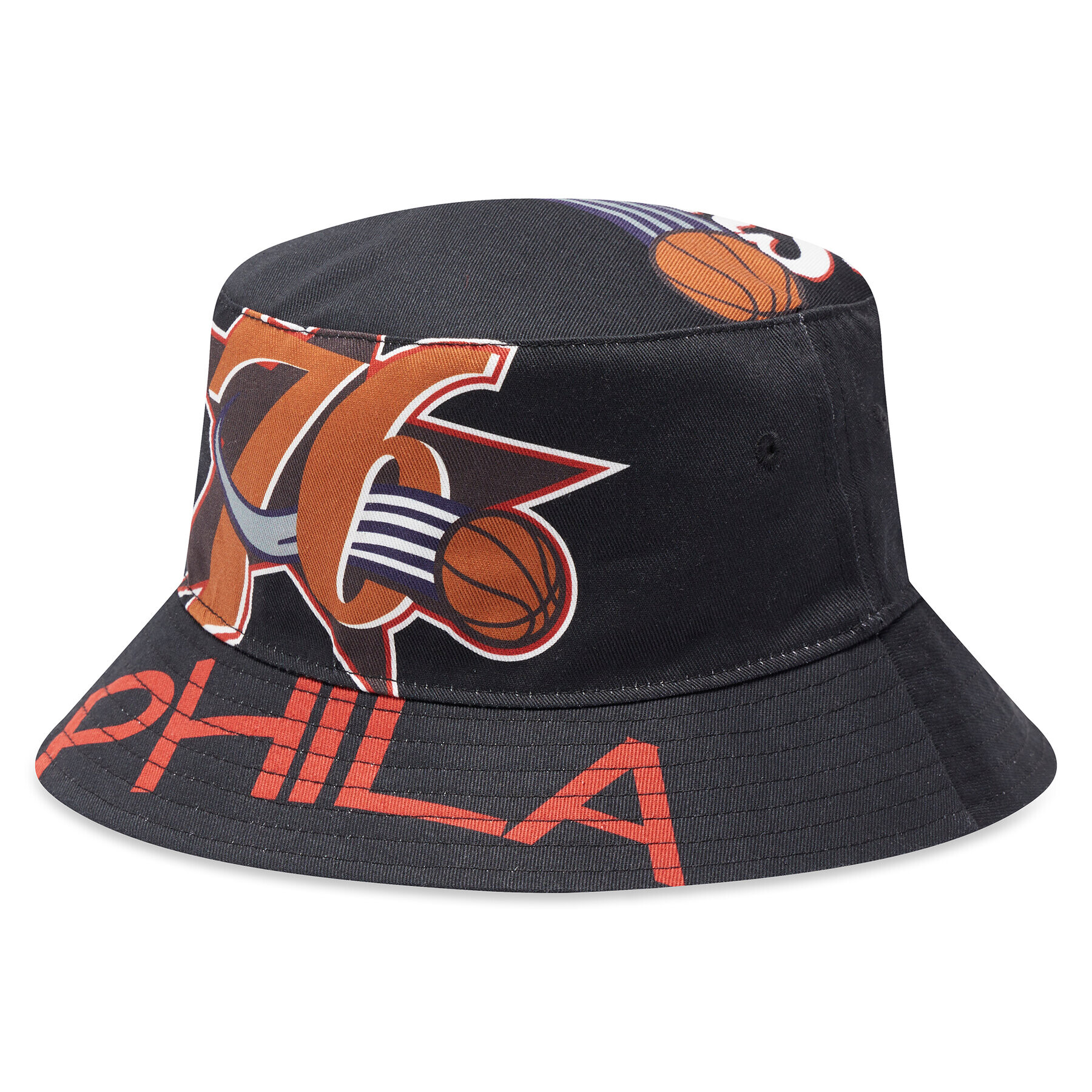 Mitchell & Ness Klobuk Nba Cut Up Bucket Hwc 76ers BUCKSH21322 Črna - Pepit.si