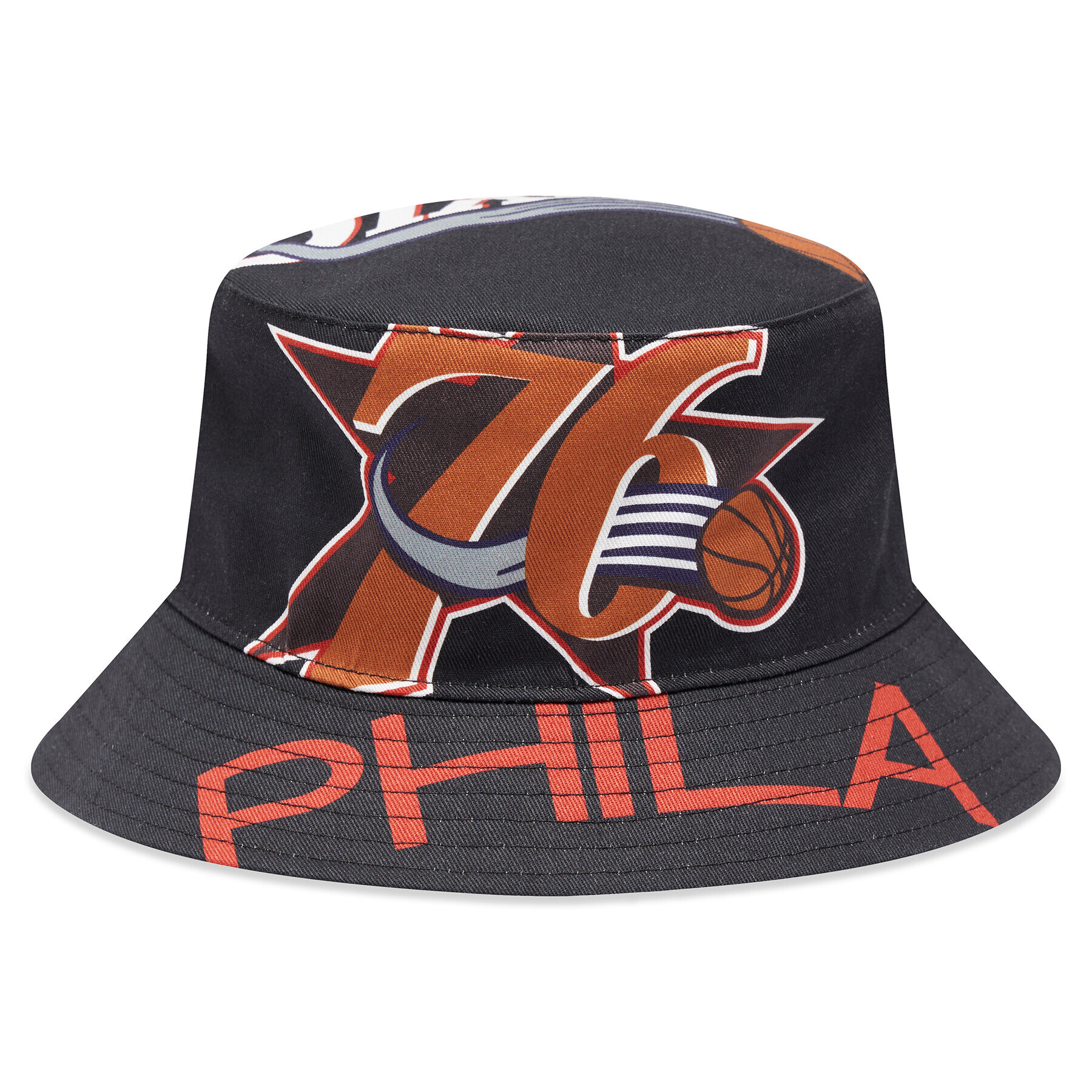 Mitchell & Ness Klobuk Nba Cut Up Bucket Hwc 76ers BUCKSH21322 Črna - Pepit.si