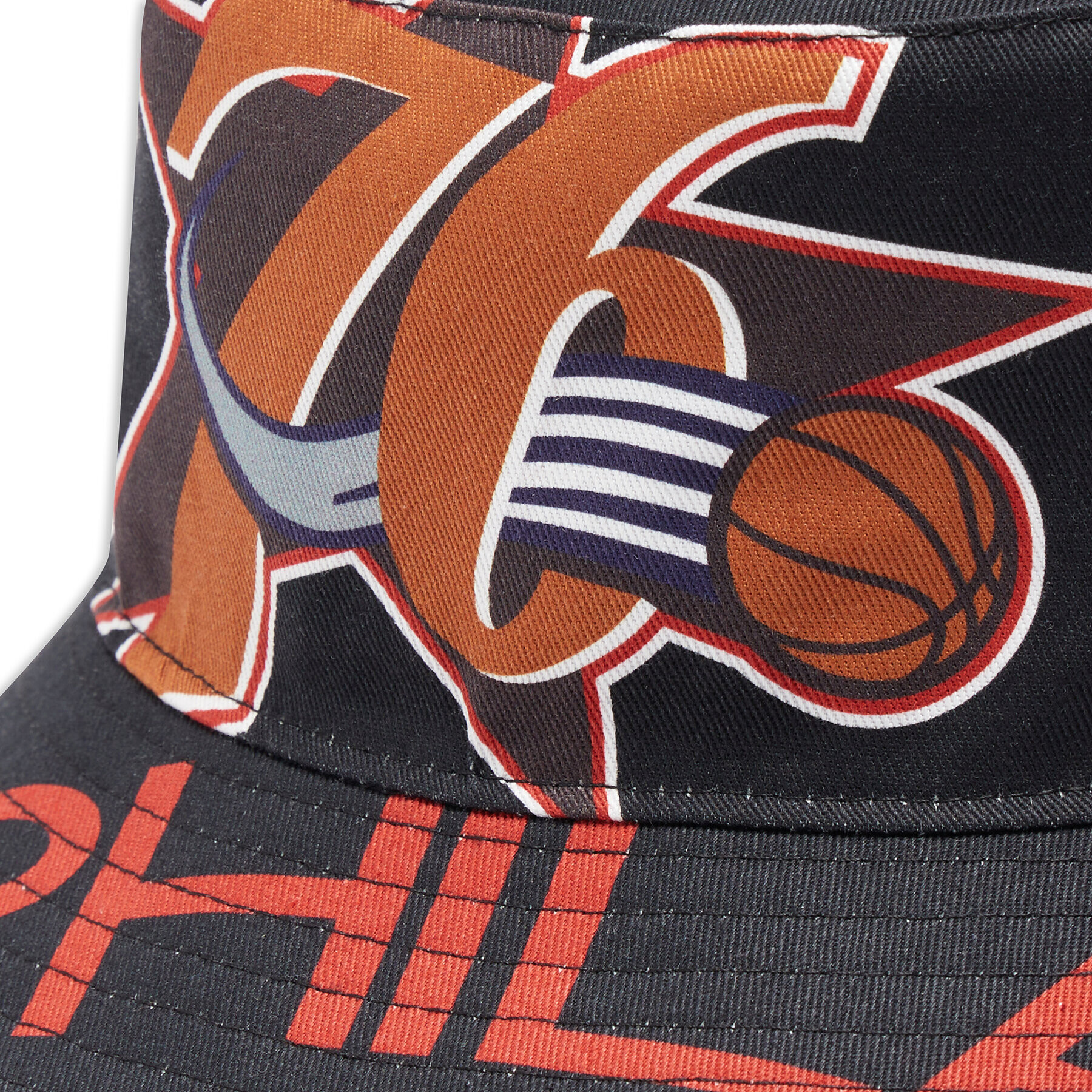 Mitchell & Ness Klobuk Nba Cut Up Bucket Hwc 76ers BUCKSH21322 Črna - Pepit.si