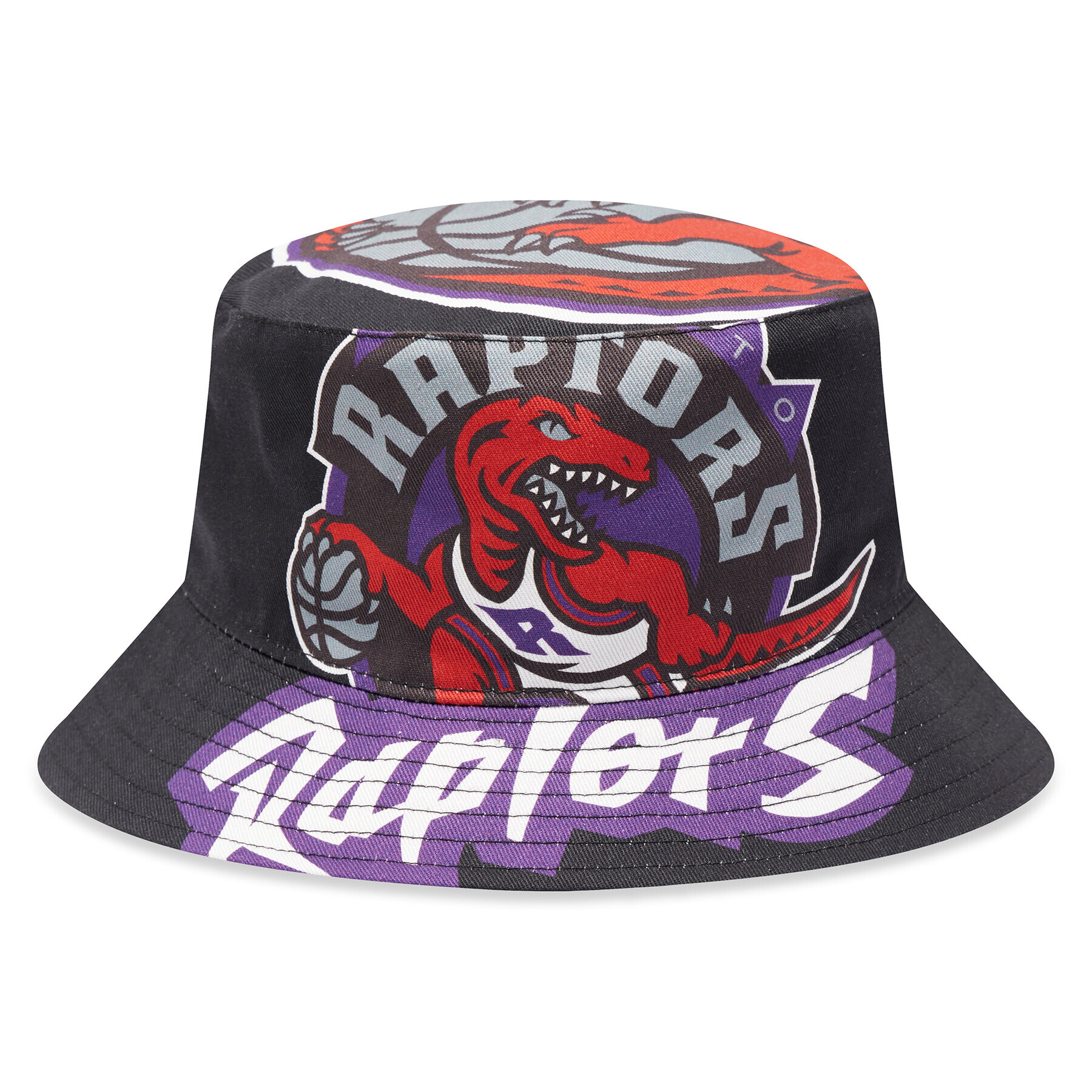 Mitchell & Ness Klobuk Nba Cut Up Bucket Raptors BUCKSH21322 Črna - Pepit.si