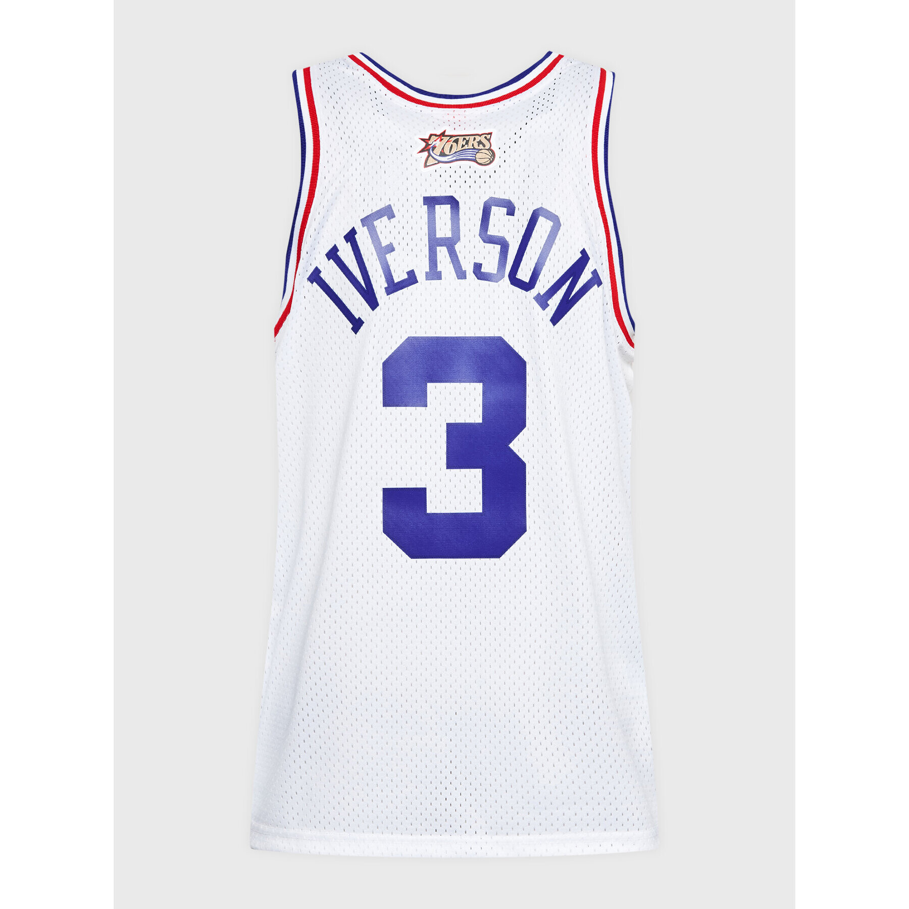 Mitchell & Ness Majica brez rokavov SMJY5292 Bela Regular Fit - Pepit.si