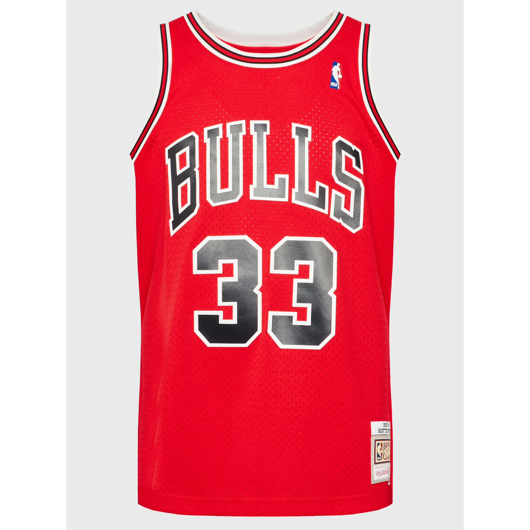 Mitchell & Ness Majica brez rokavov SMJYGS18153 Rdeča Regular Fit - Pepit.si