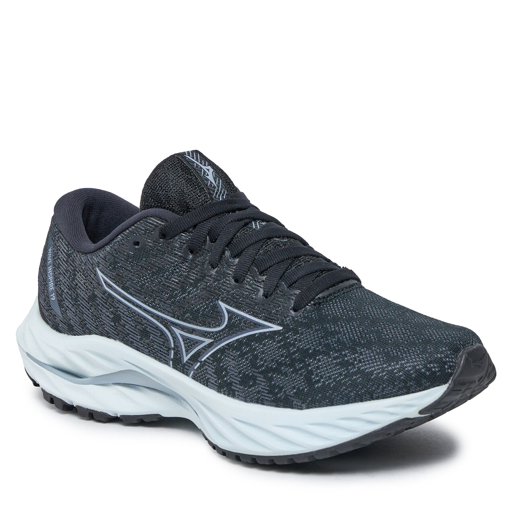 Mizuno Čevlji Wave Inspire 19 D J1GD2346 Črna - Pepit.si