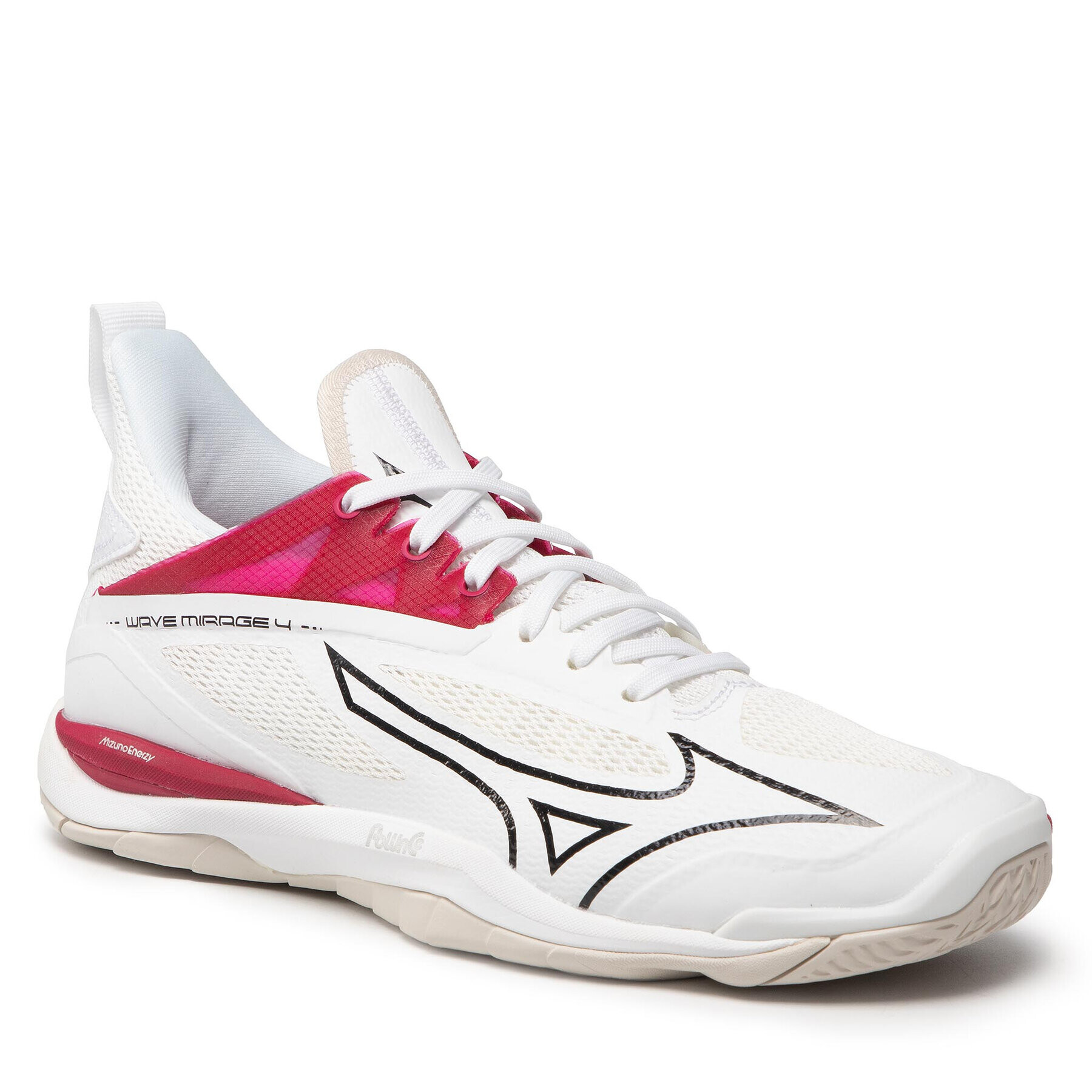 Mizuno Čevlji Wave Mirage 4 X1GB215065 Bela - Pepit.si