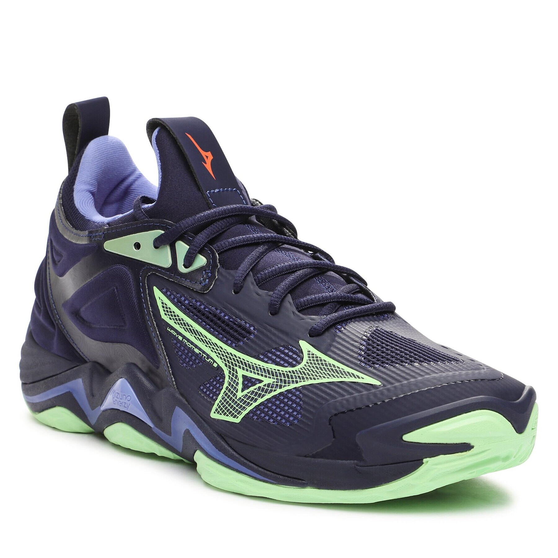 Mizuno Čevlji Wave Momentum 3 V1GA2312 Modra - Pepit.si