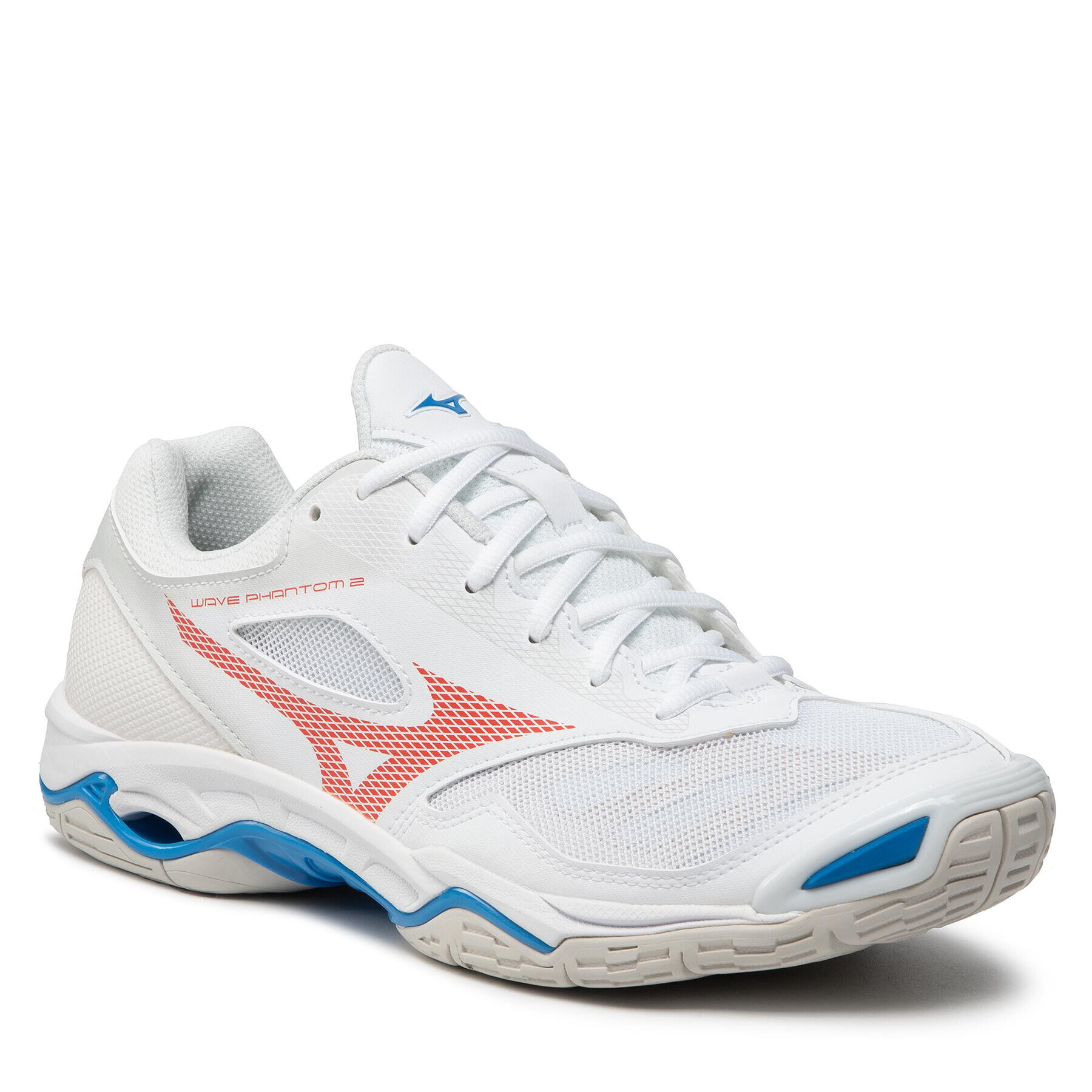 Mizuno Čevlji Wave Phantom 2 X1GA206025 Bela - Pepit.si