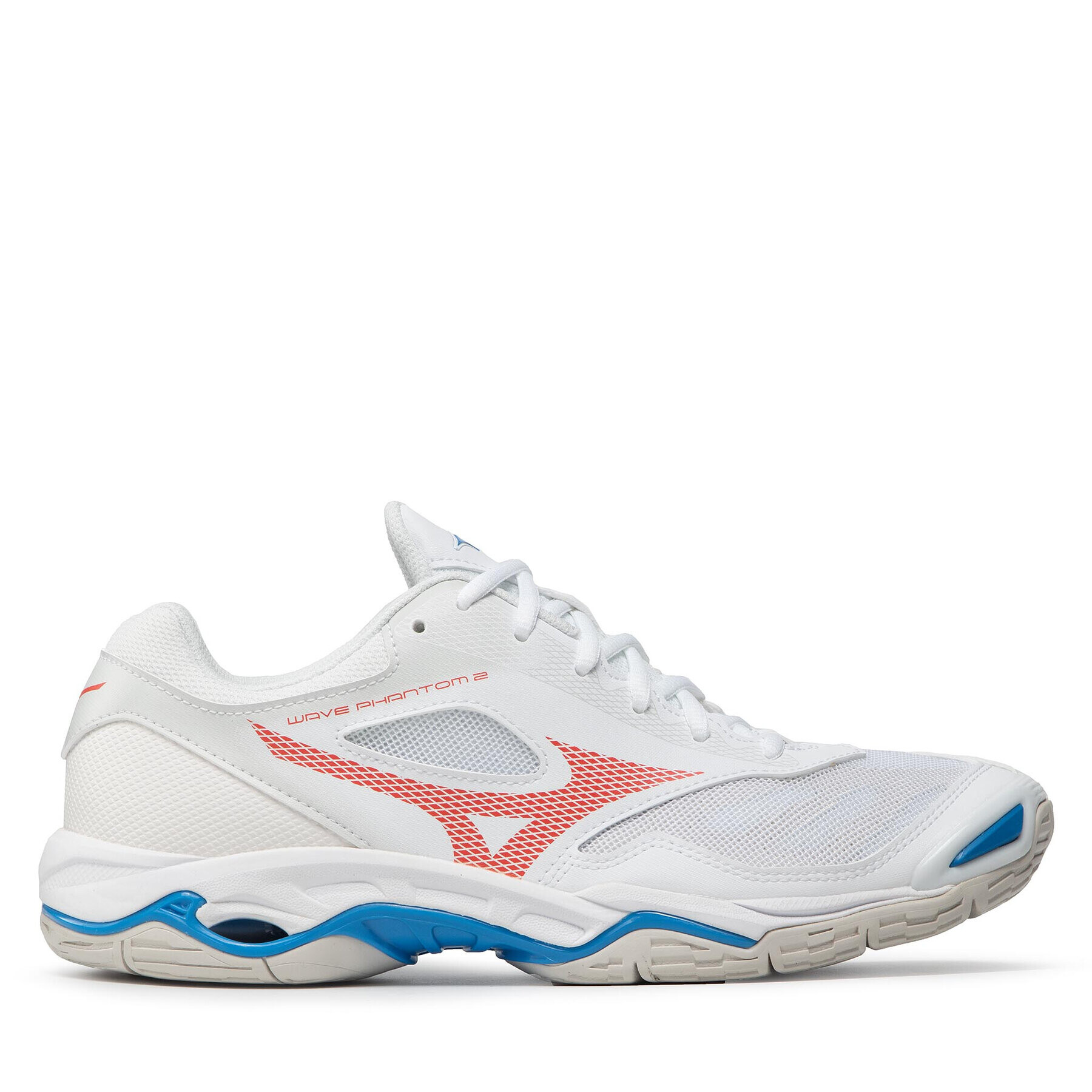 Mizuno Čevlji Wave Phantom 2 X1GA206025 Bela - Pepit.si