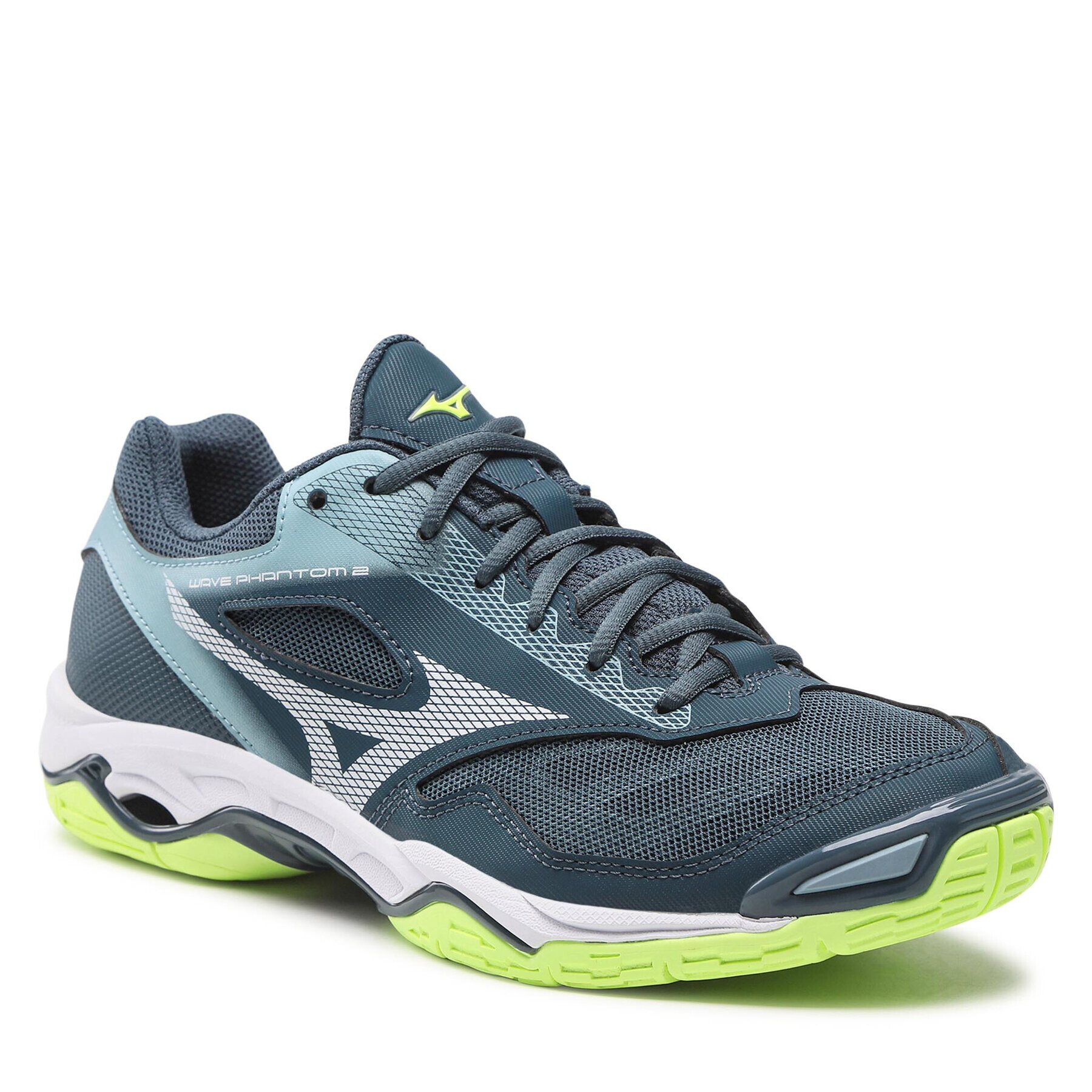 Mizuno Čevlji Wave Phantom 2 X1GA206038 Zelena - Pepit.si