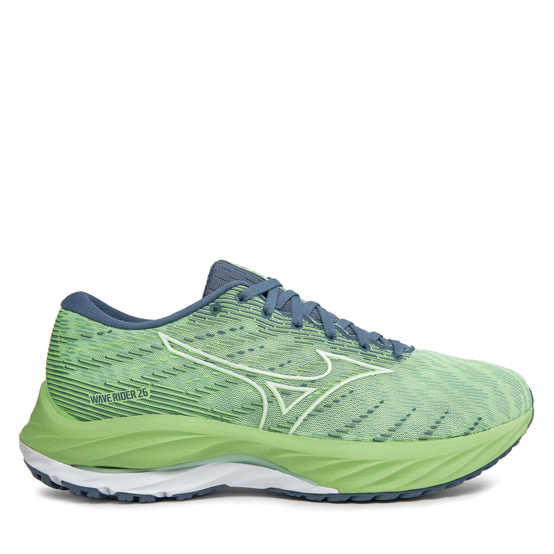 Mizuno Čevlji Wave Rider 26 909C J1GC220356 Zelena - Pepit.si